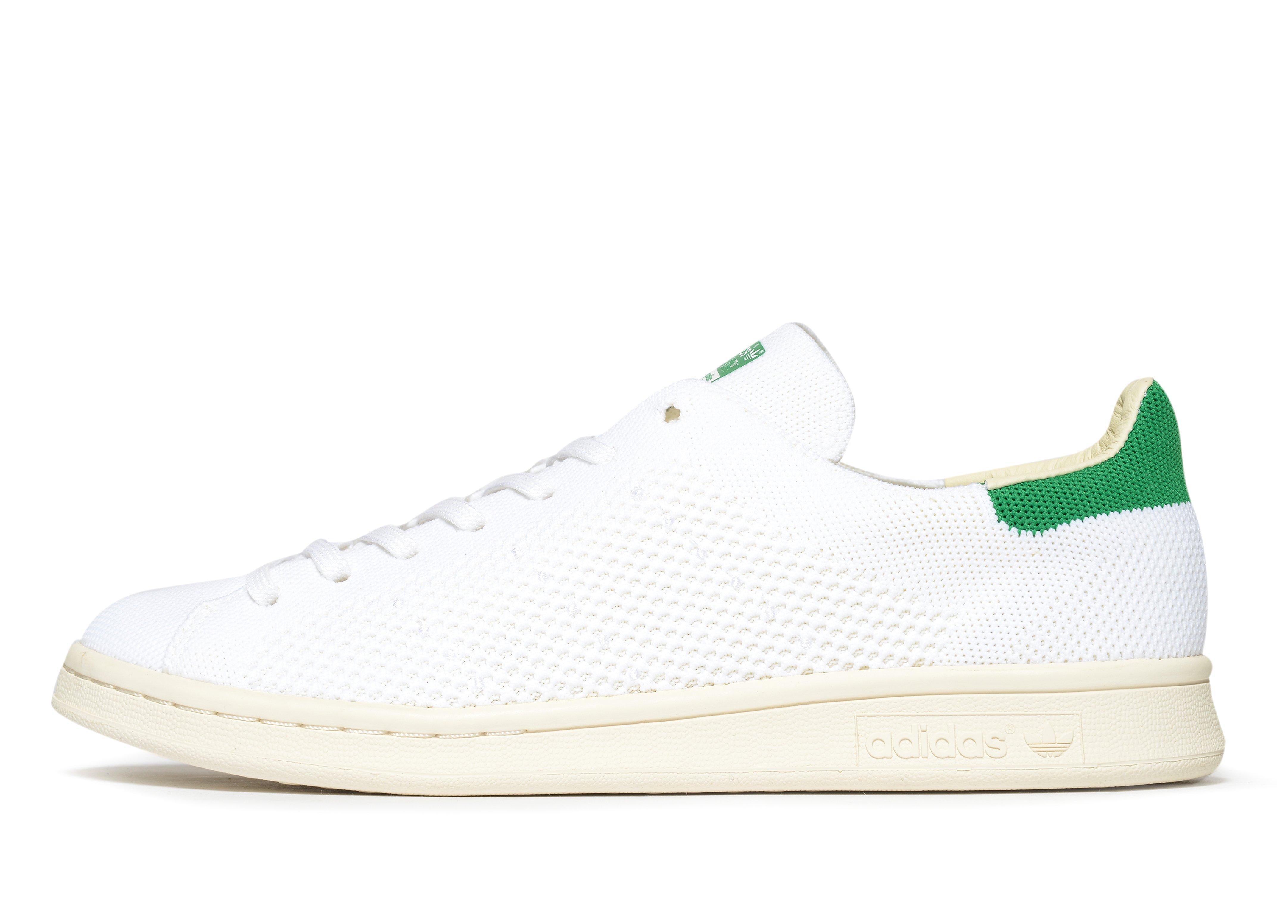 adidas Synthetic Stan Smith Primeknit in White for Men - Lyst