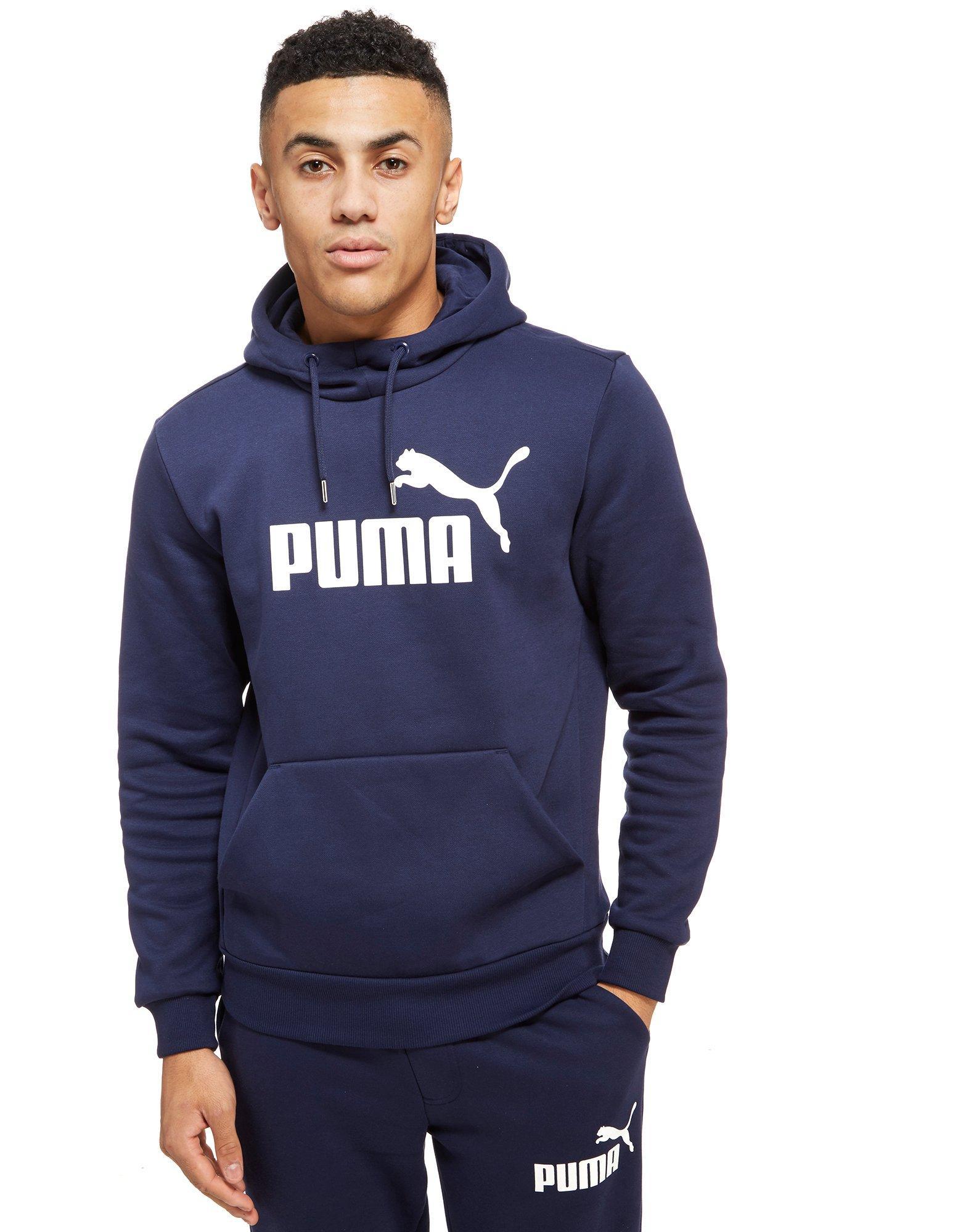 blue puma hoodie mens