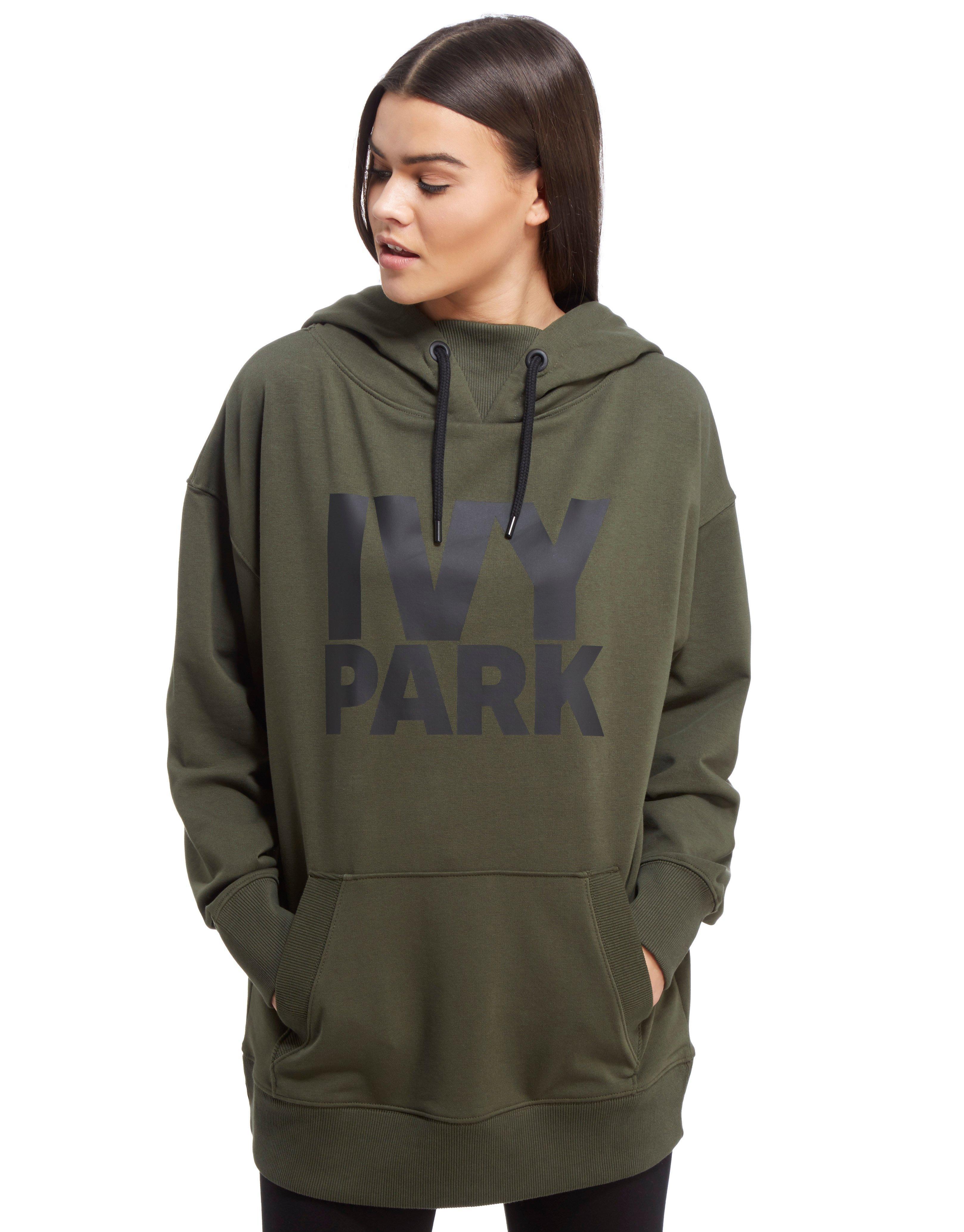 ivy park green hoodie