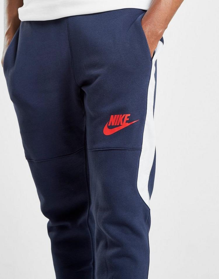 Nike Hybrid Fleece Joggers in Blue for Men - Lyst