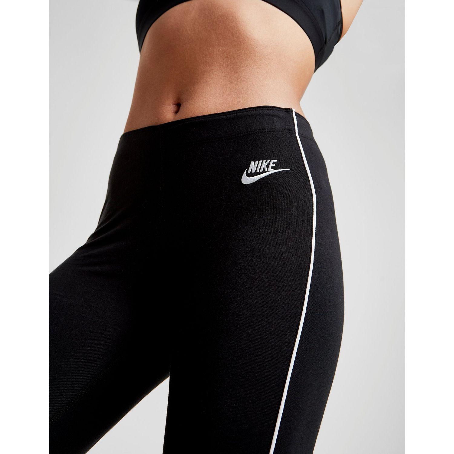 nike heritage stripe leggings