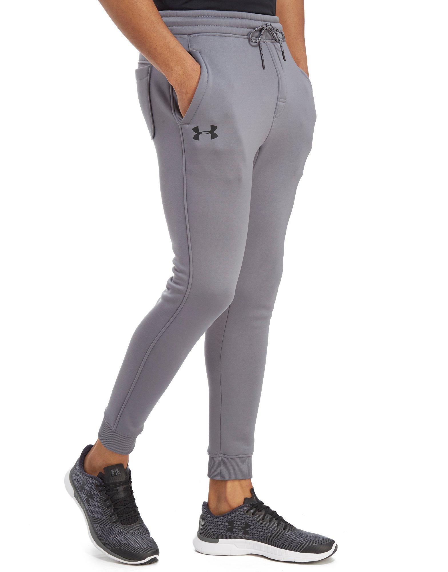 under armour fleece poly track pants 