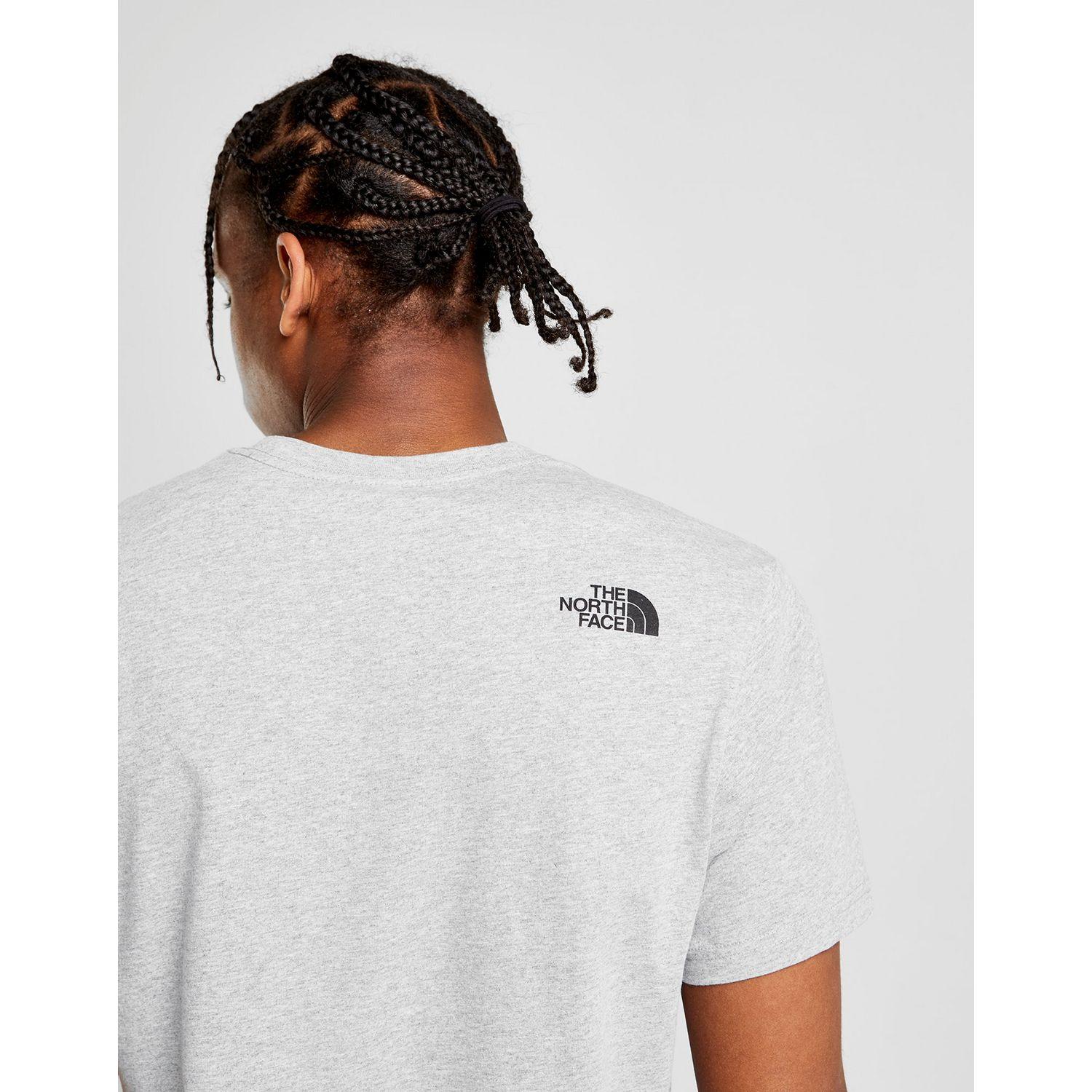 north face never stop exploring t shirt