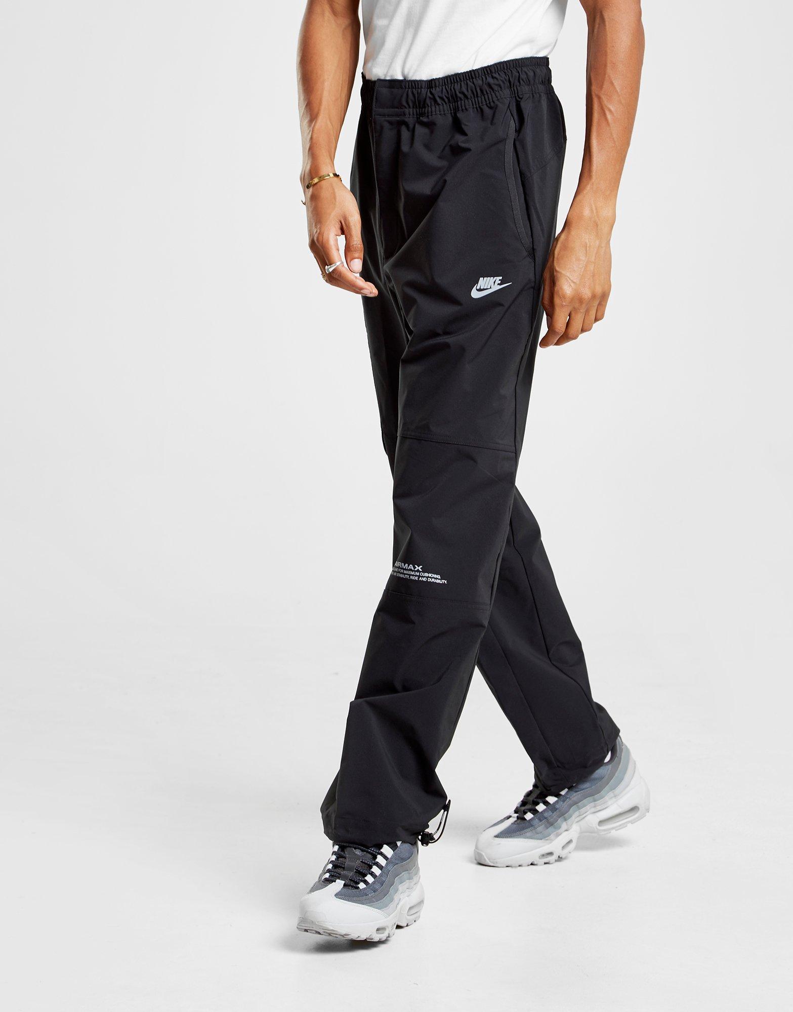 Nike Synthetic Air Max Woven Track Pants in Black for Men - Lyst