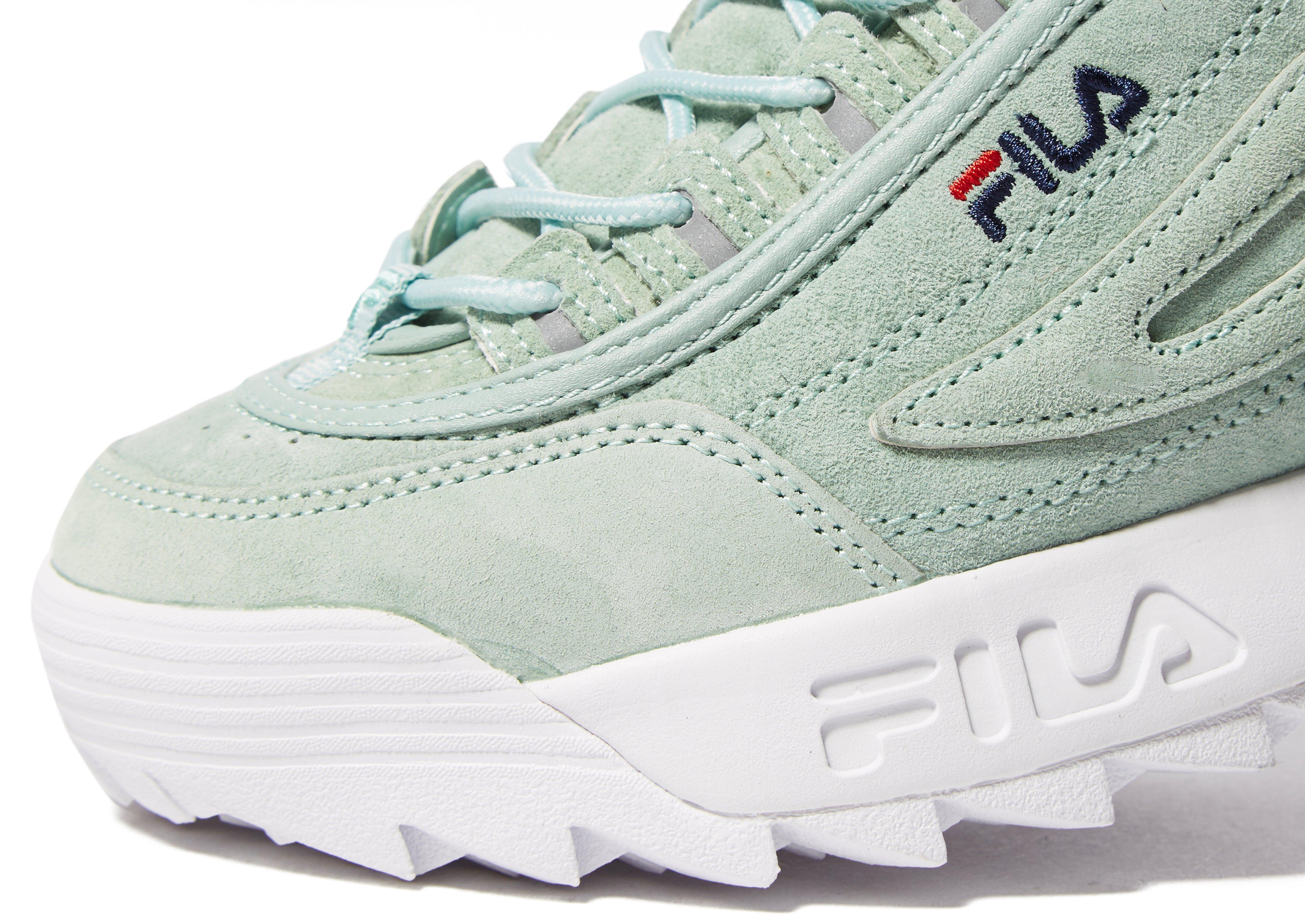 lime green fila disruptor 2