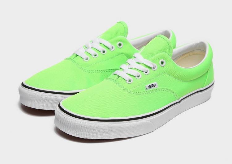 Vans Leather Era in Green for Men - Lyst