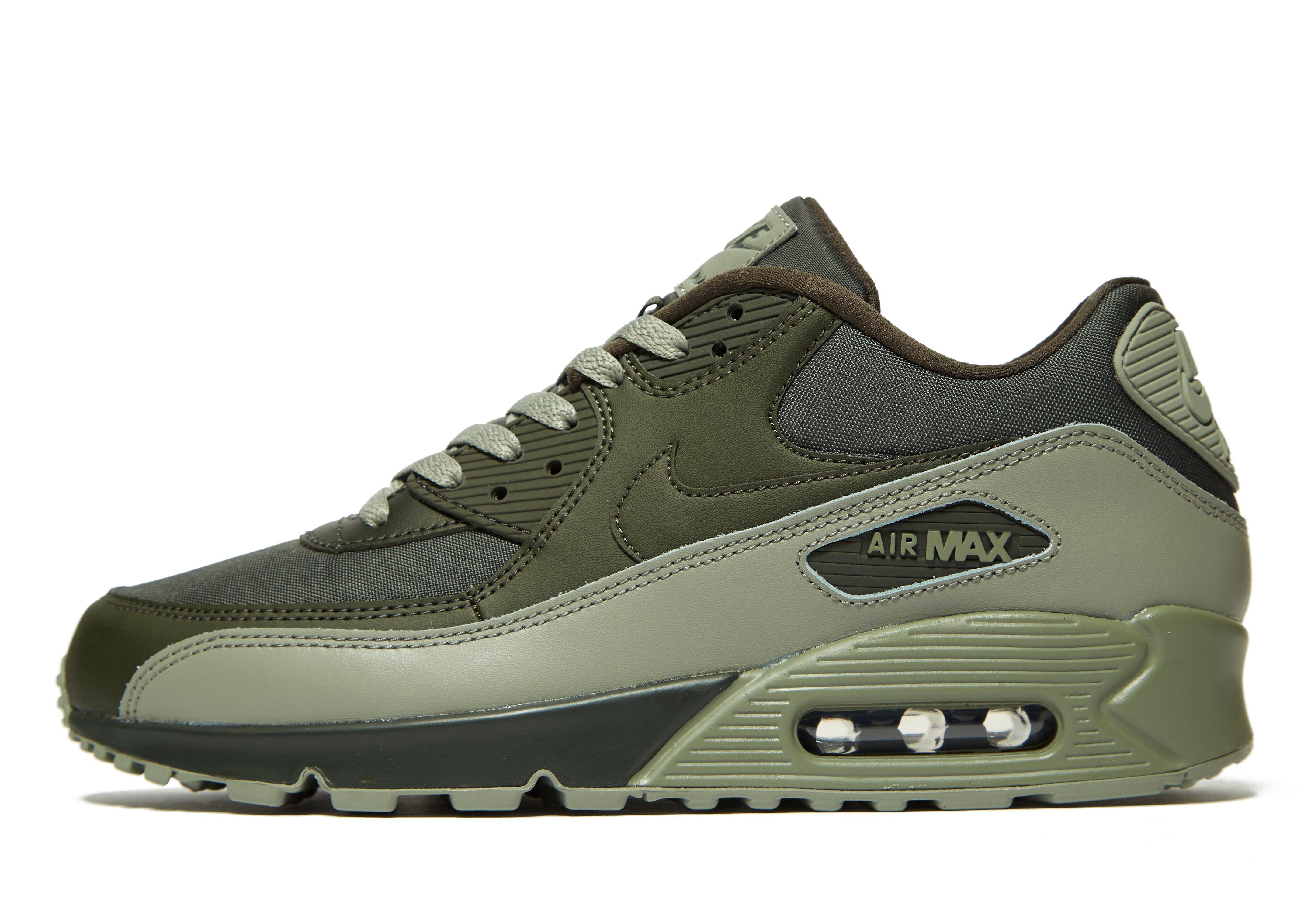 Nike Leather Air Max 90 in Green for Men - Lyst