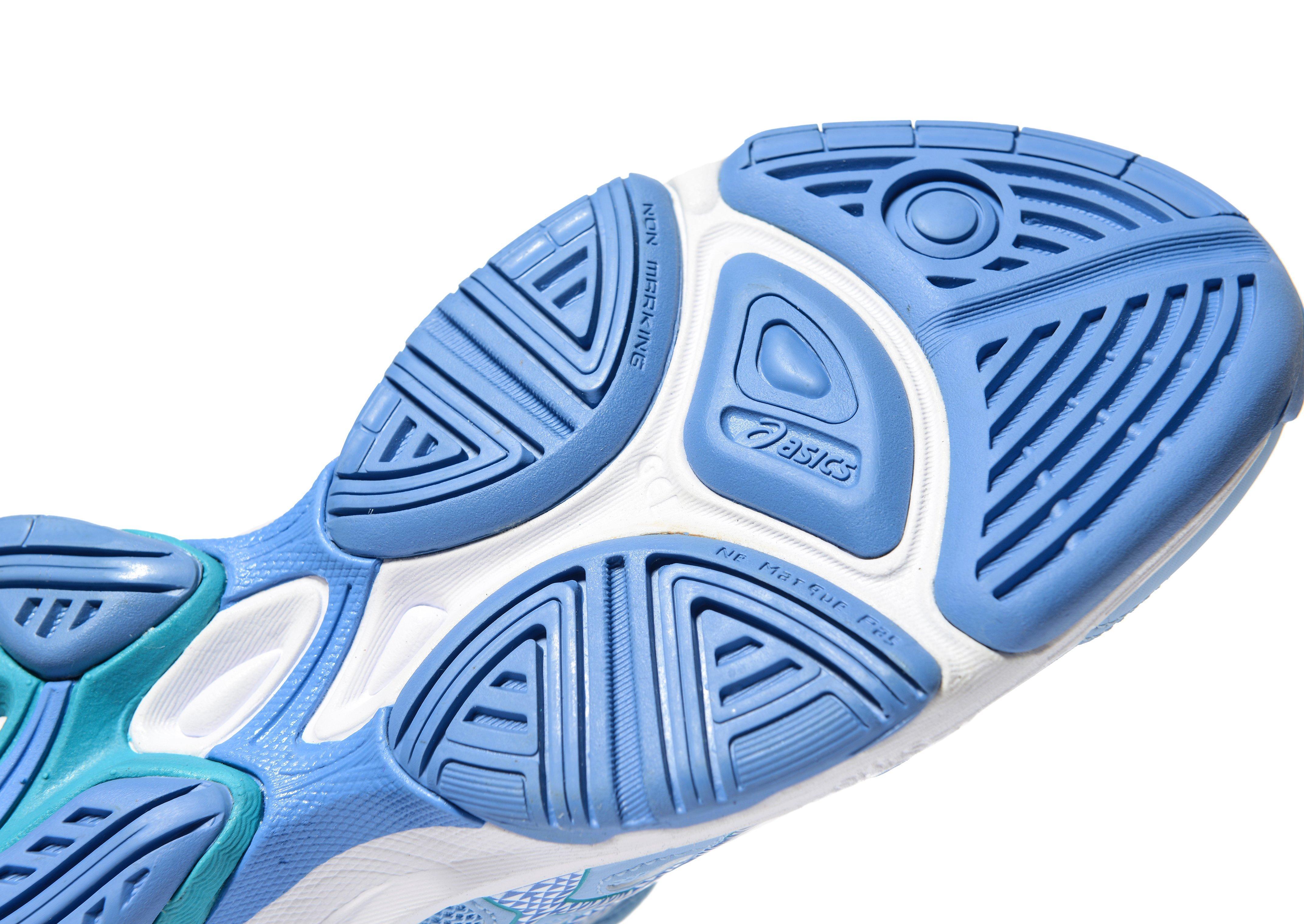 asics gel netburner academy 7 blue