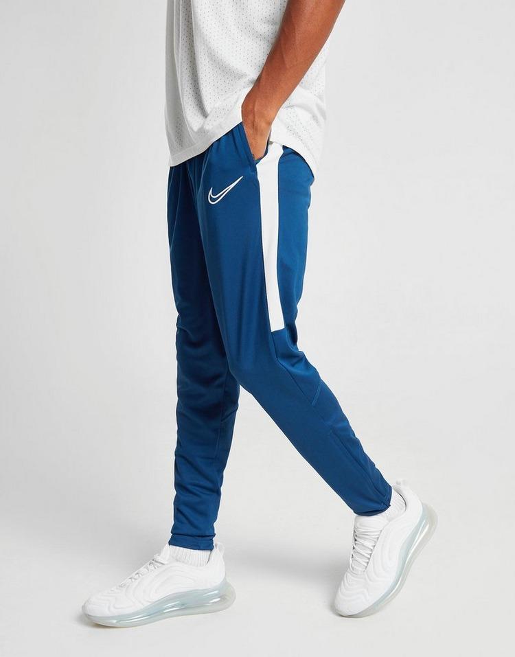 nike academy track pants blue