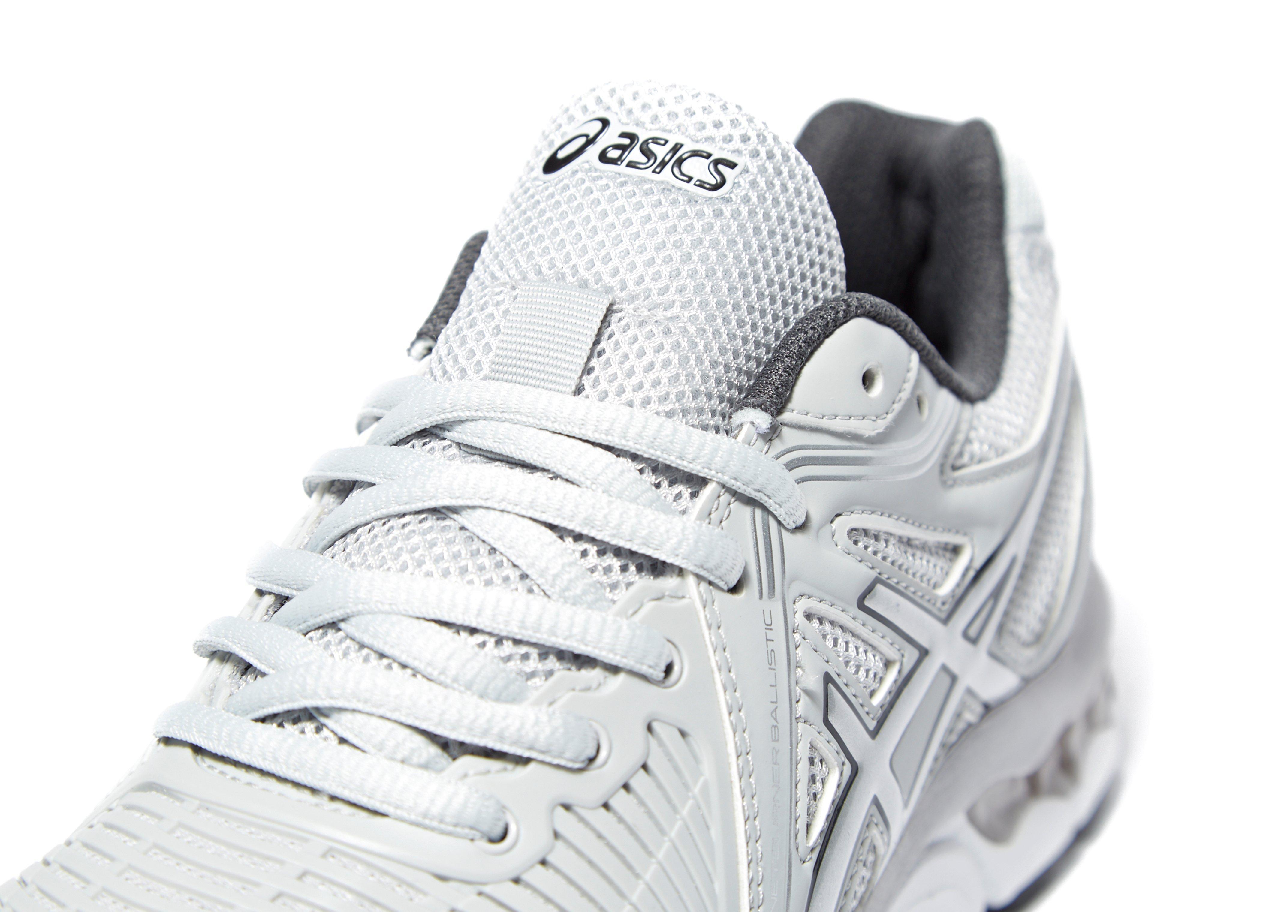 asics netball shoes white