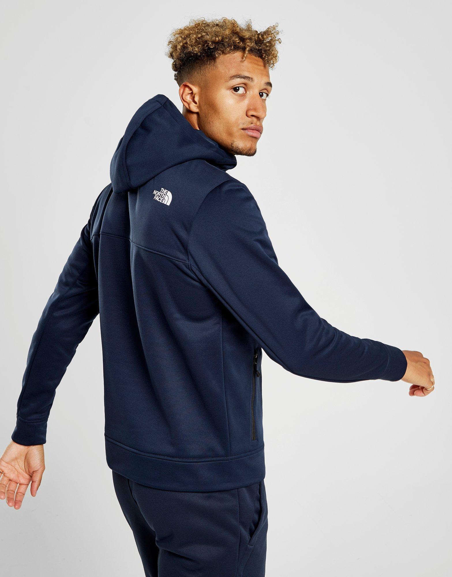 navy north face tracksuit