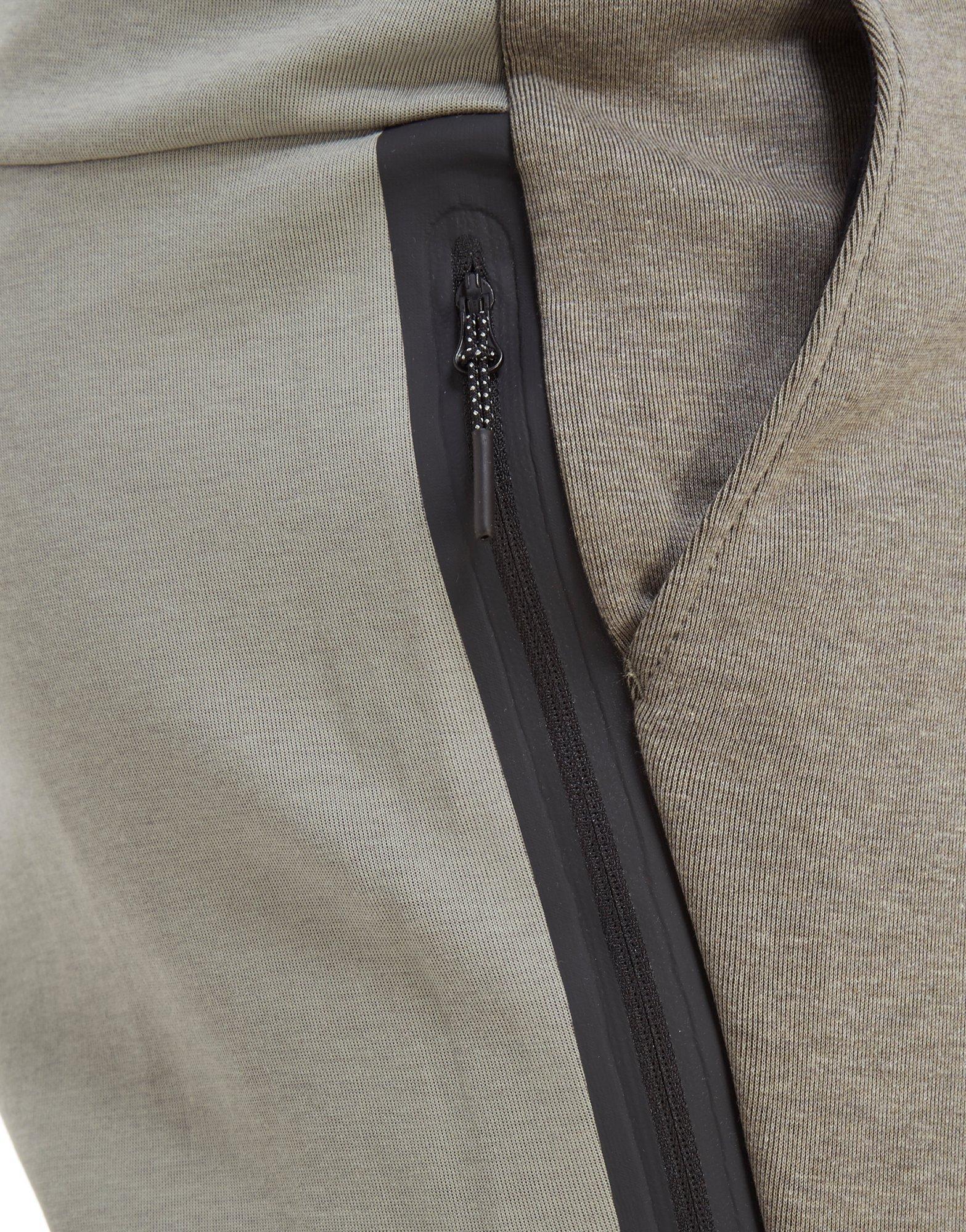 Nike Tech Fleece Shorts in Green for Men - Lyst