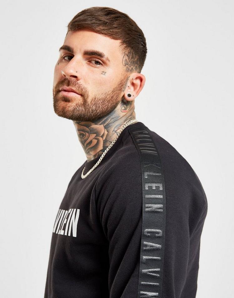 Calvin klein performance tonal tape crew sweatshirt Clearance