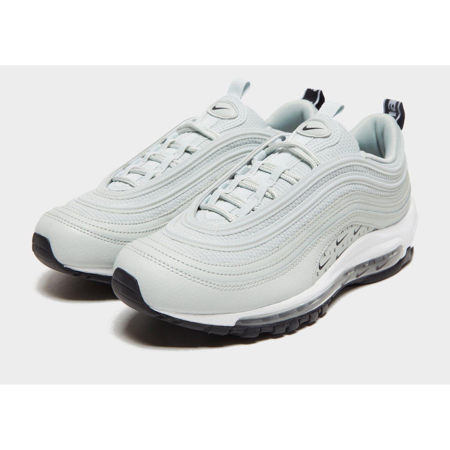 Nike Leather Air Max 97 Lx Overbranded Shoe in Silver (Metallic) - Lyst