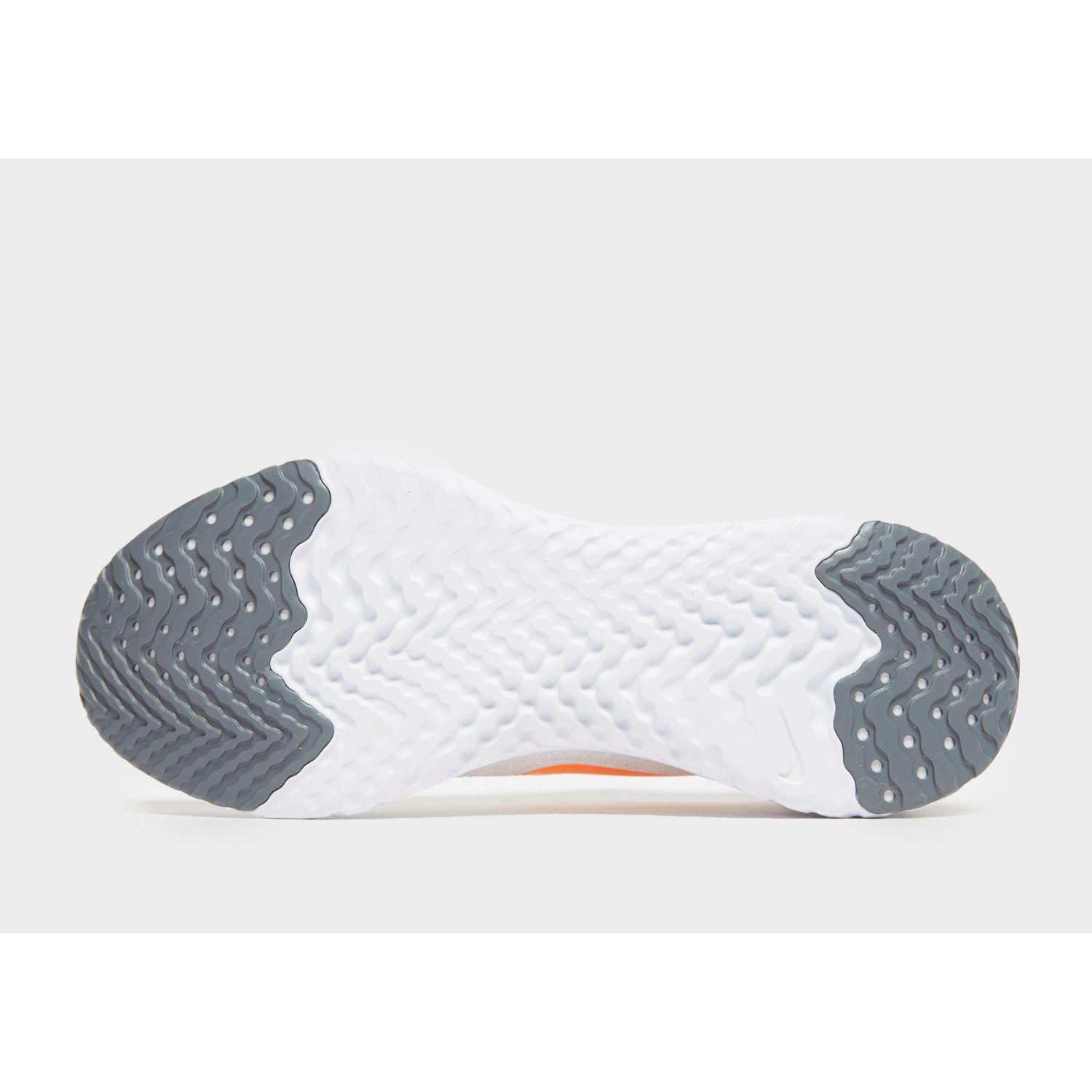 nike epic react flyknit 2 white orange