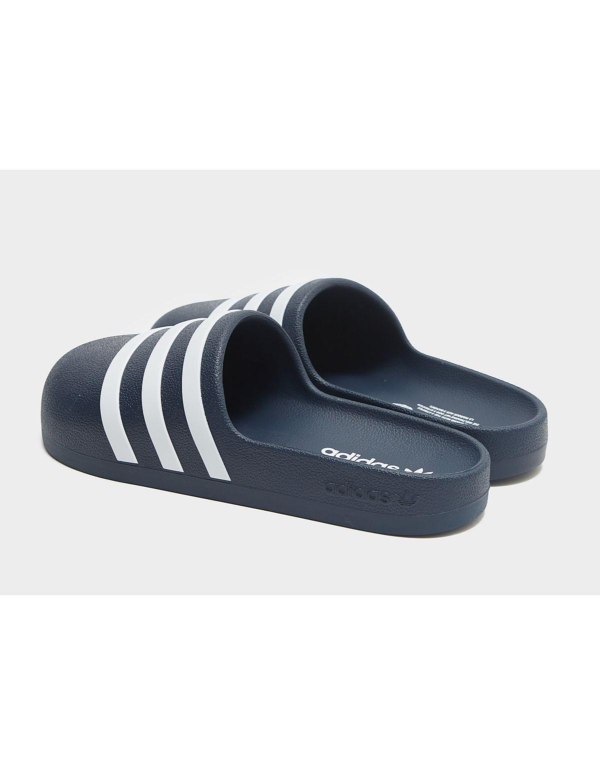 adidas Originals Adifom Adilette Sliders in Blue | Lyst UK