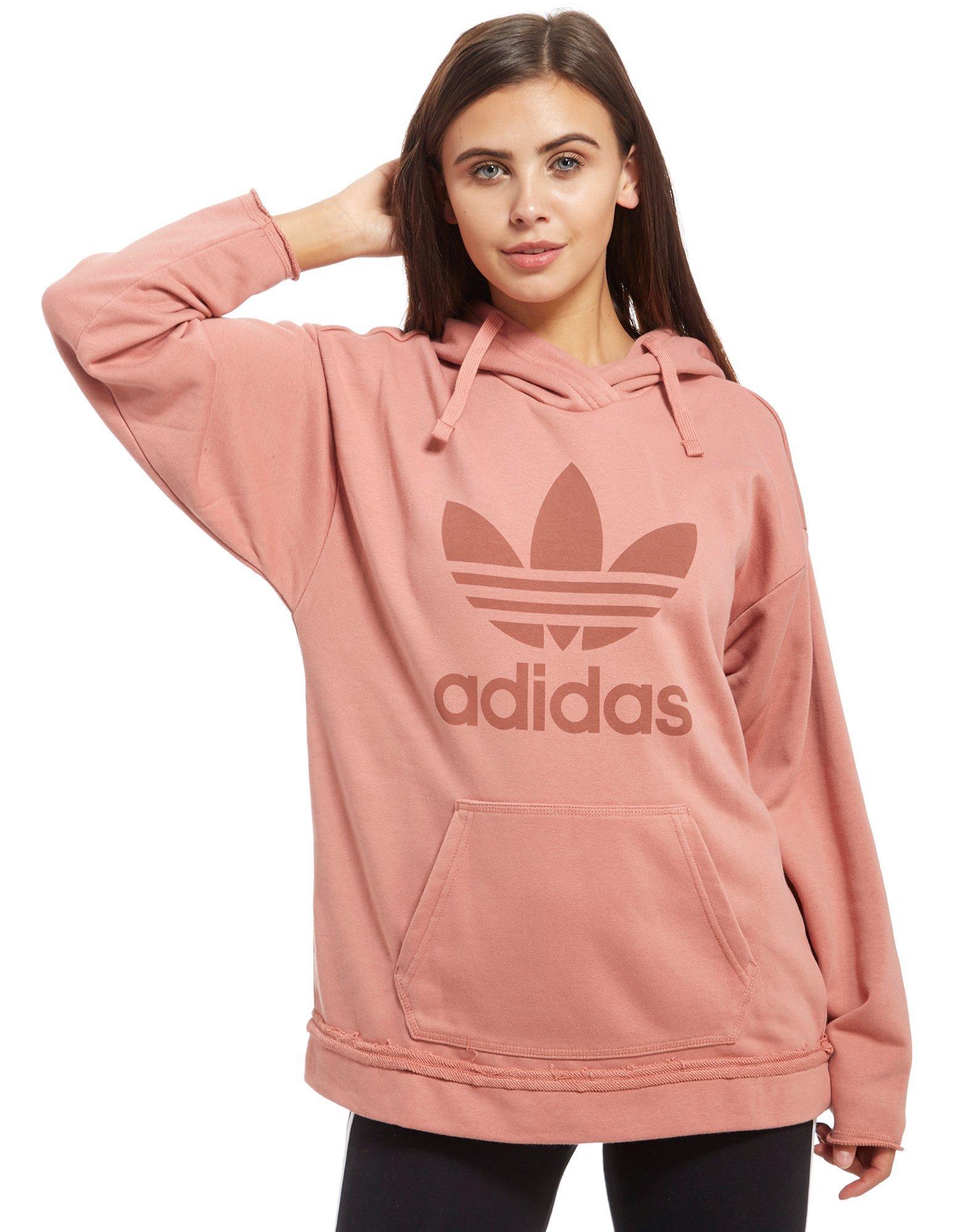 adidas raw pink hoodie
