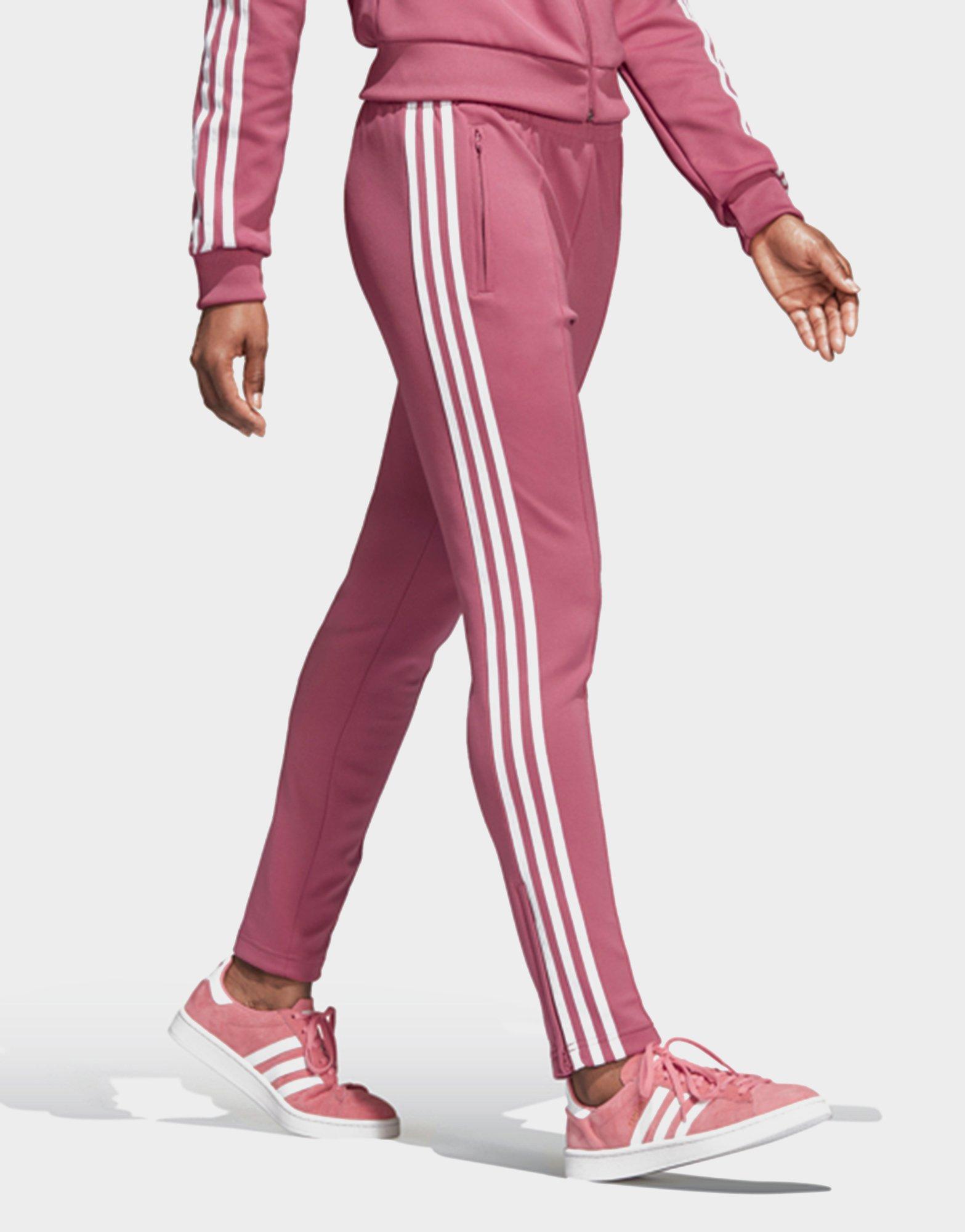 adidas sst track jacket trace maroon