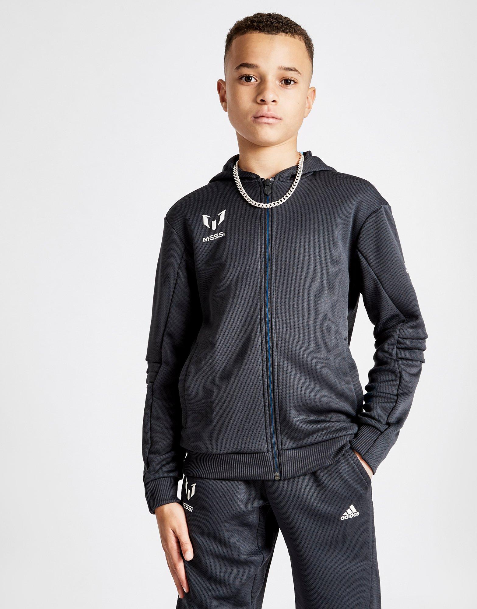 adidas messi hoodie junior