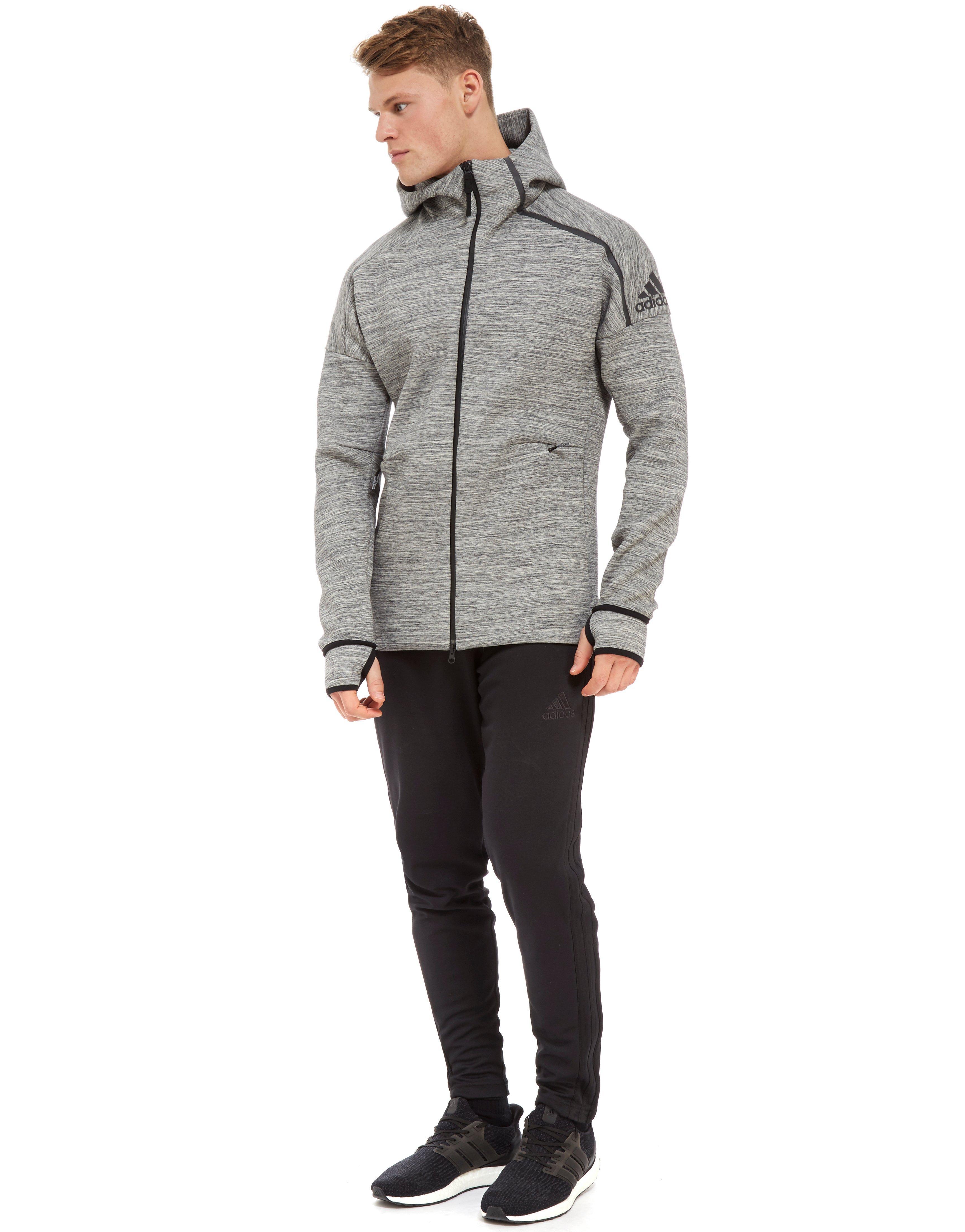 adidas zne storm heathered hoodie