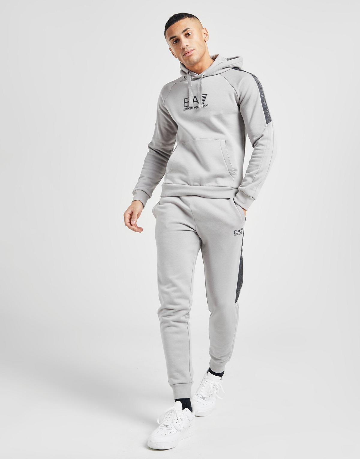 armani grain tape joggers