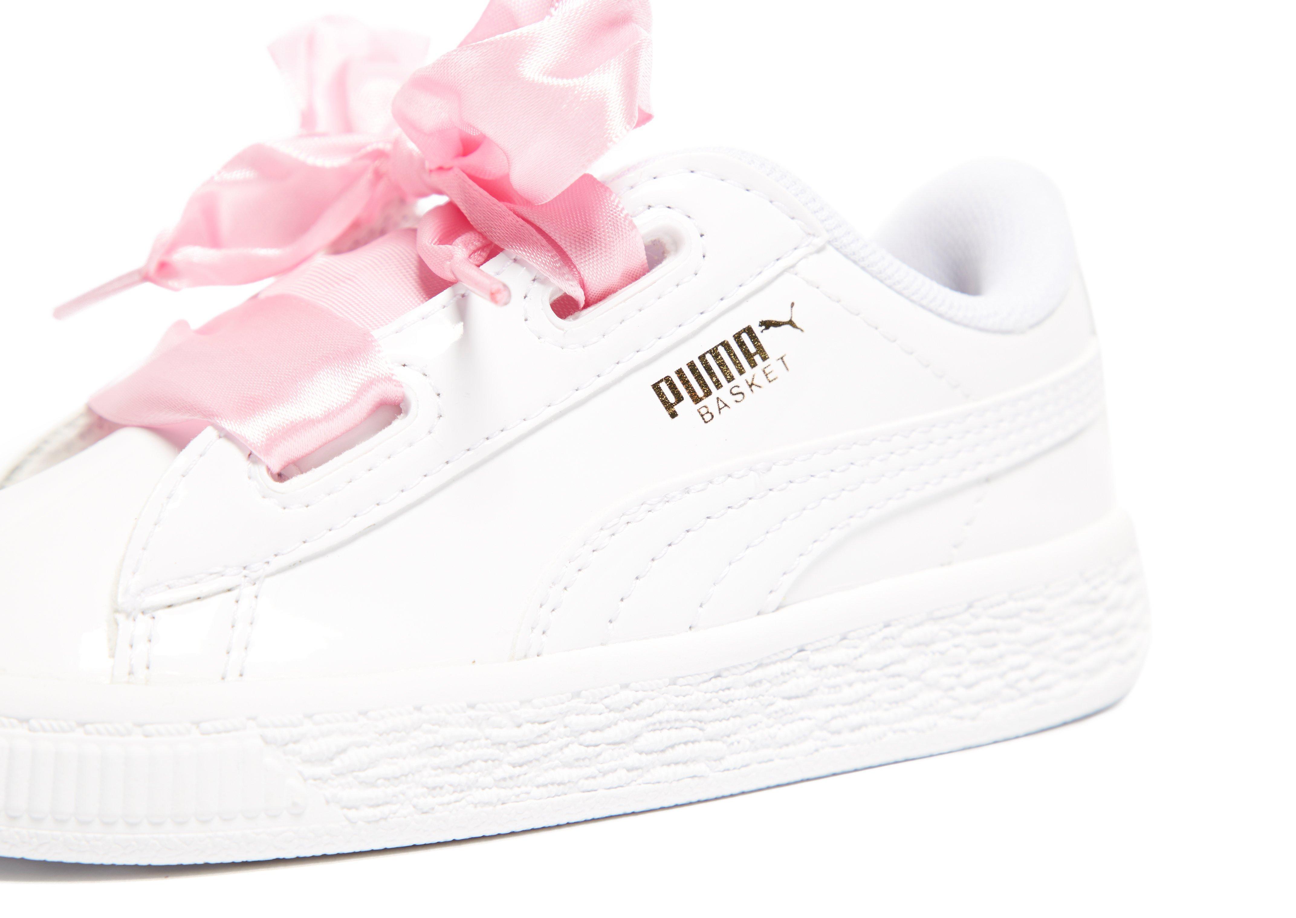 puma basket heart infant