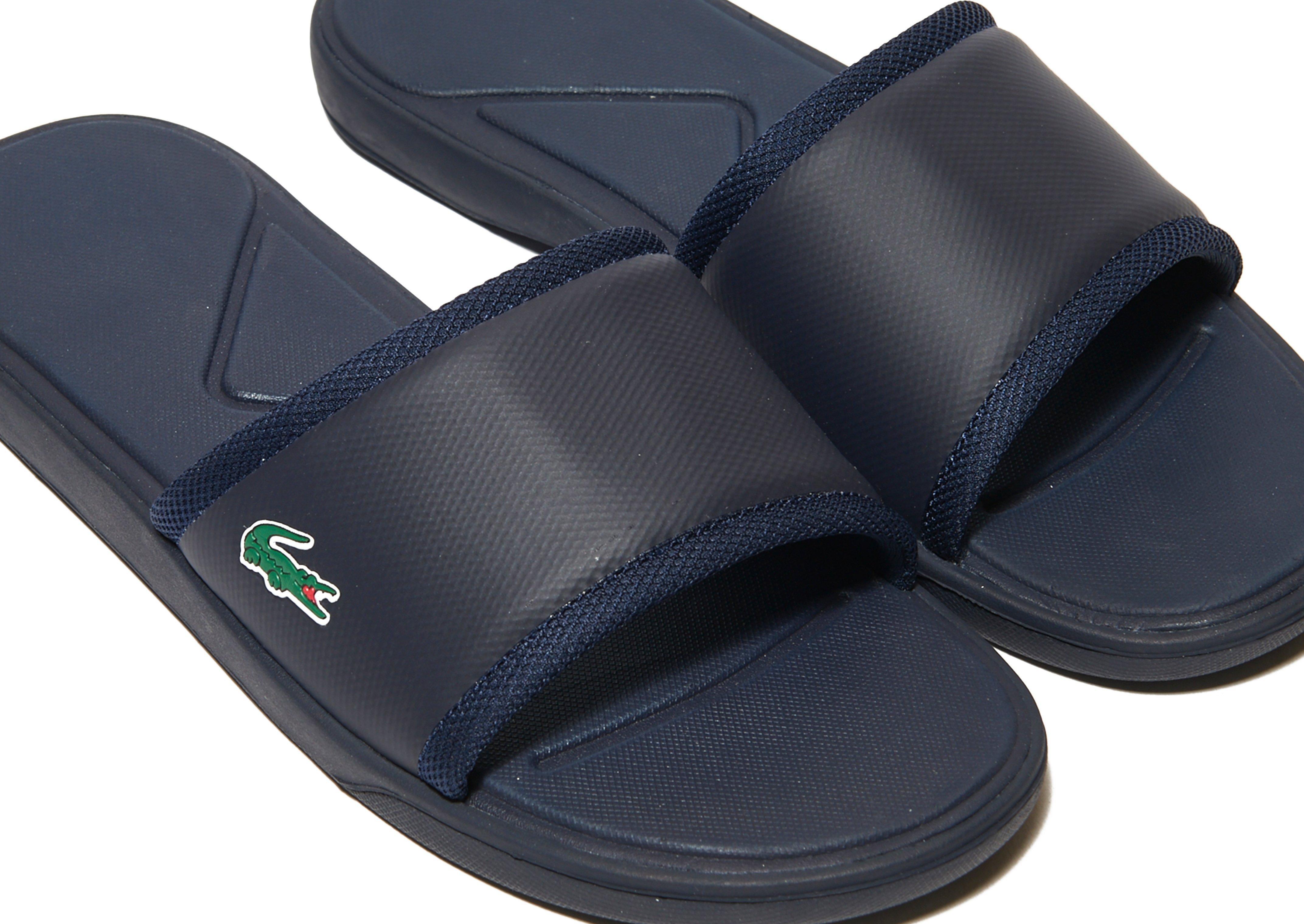 Lacoste Synthetic L30 Slide in Navy 
