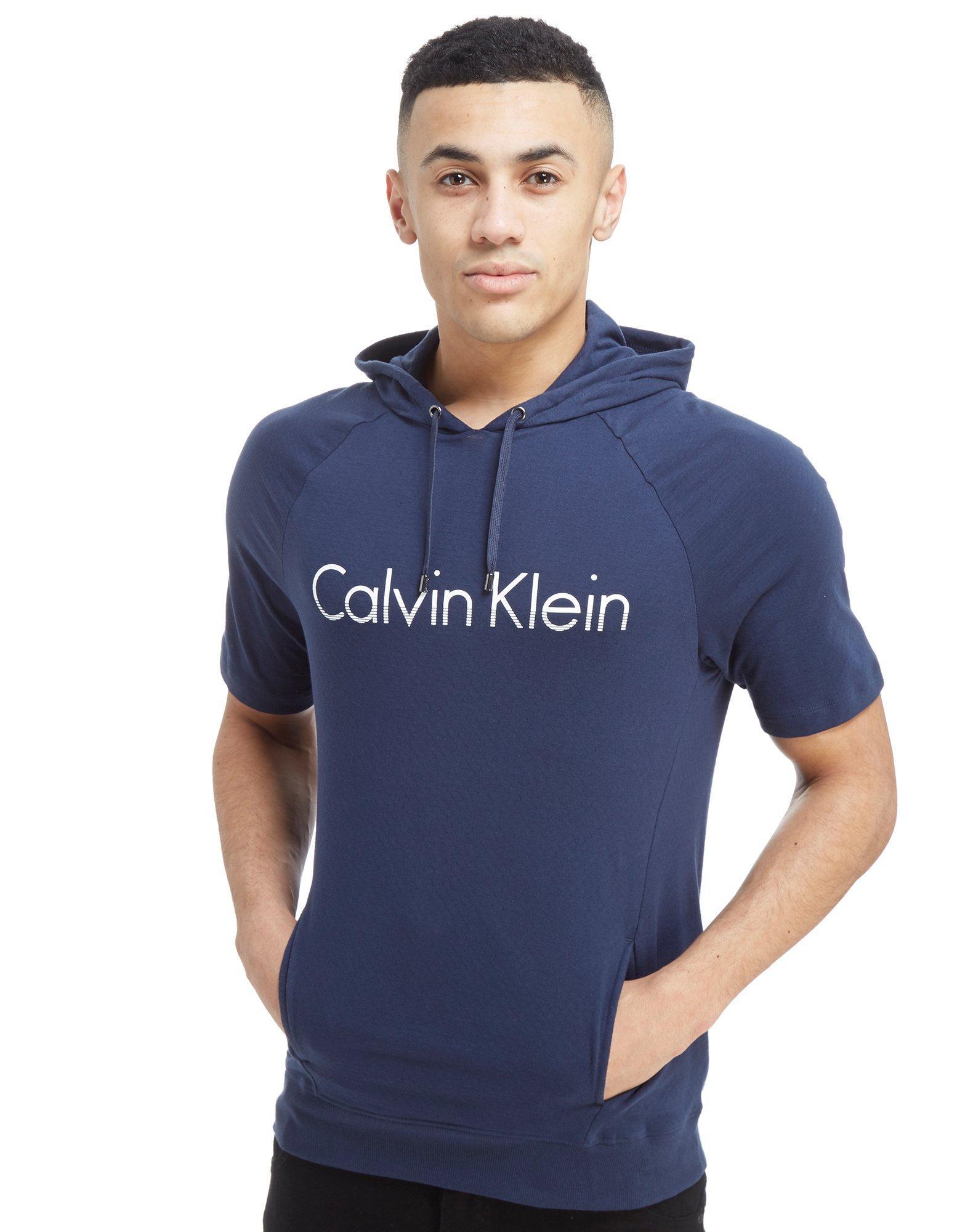 calvin klein short sleeve hoodie