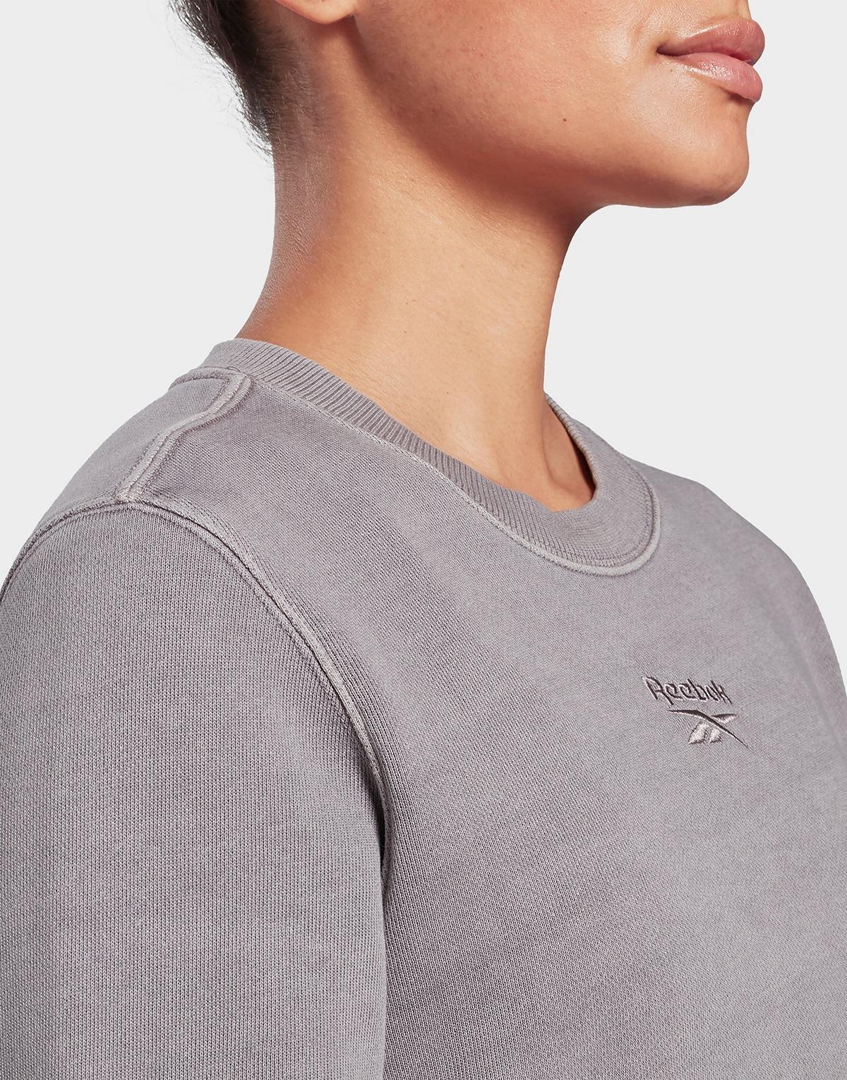 reebok sweatshirt grey