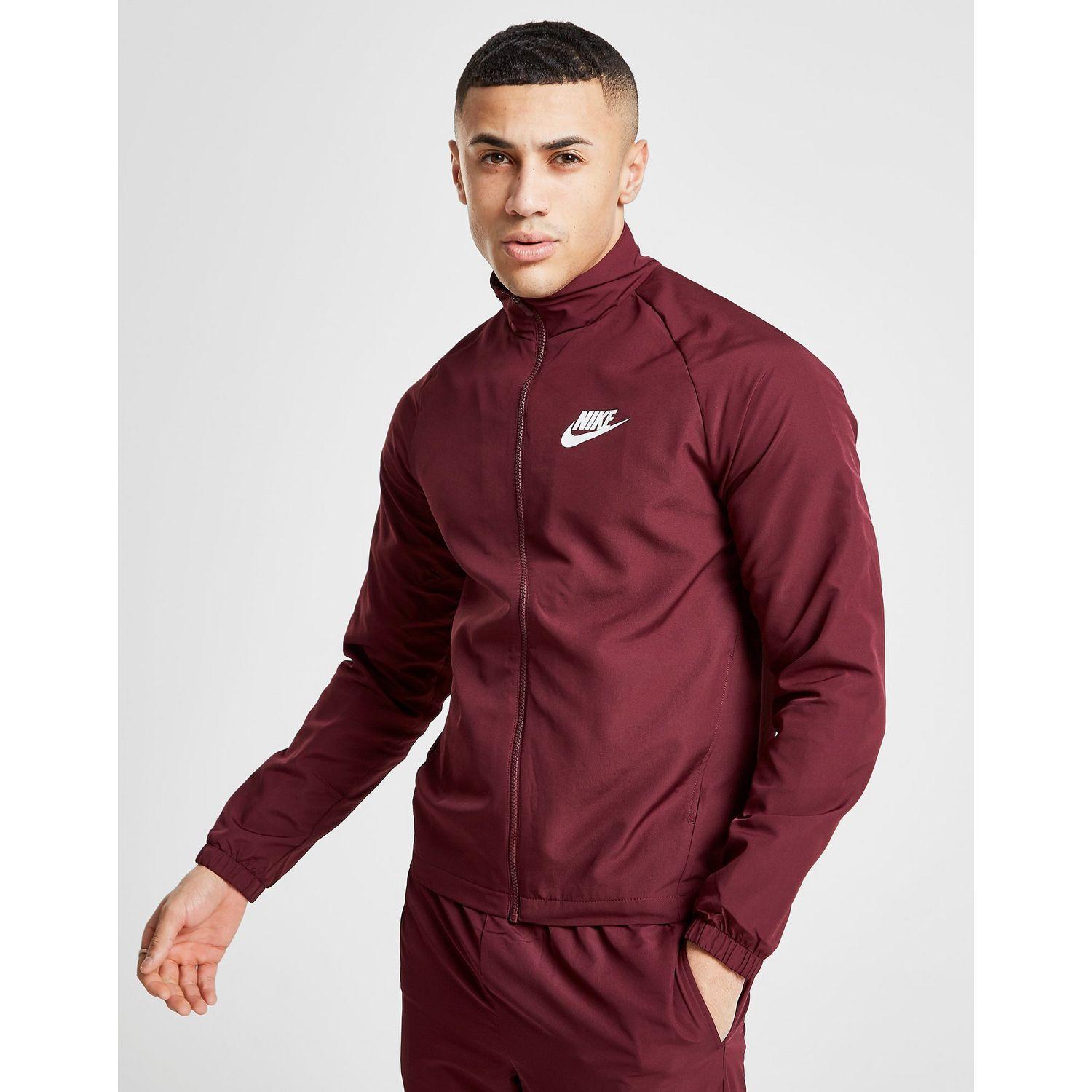 Nike Synthetic Season 2 Woven Tracksuit in Red for Men - Lyst