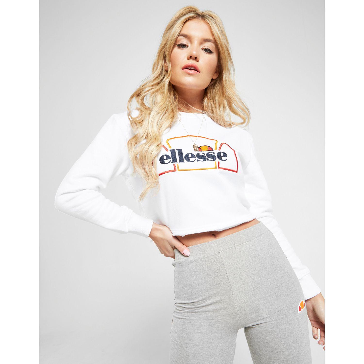 white ellesse jumper