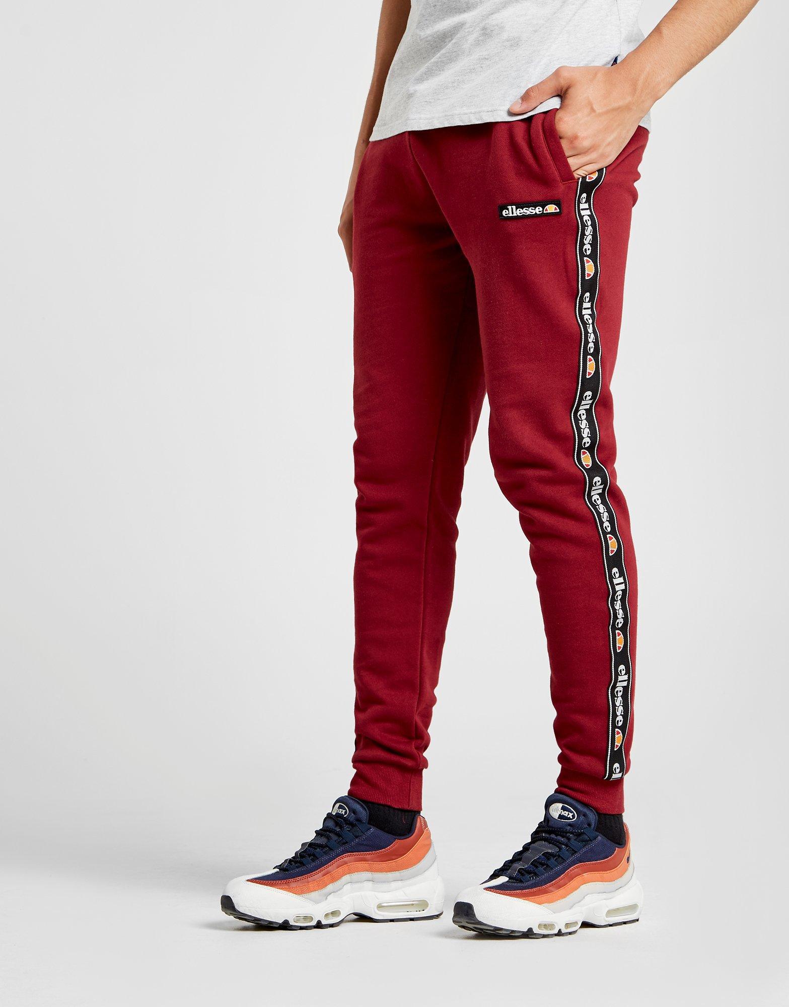 ellesse essa tape french terry joggers