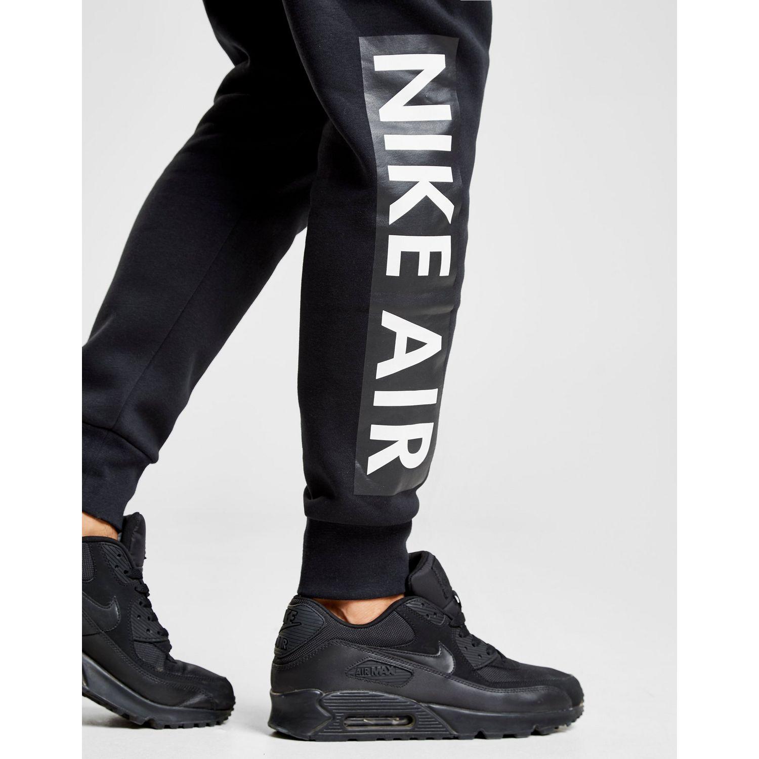 Nike Cotton Air Logo Track Pants in 