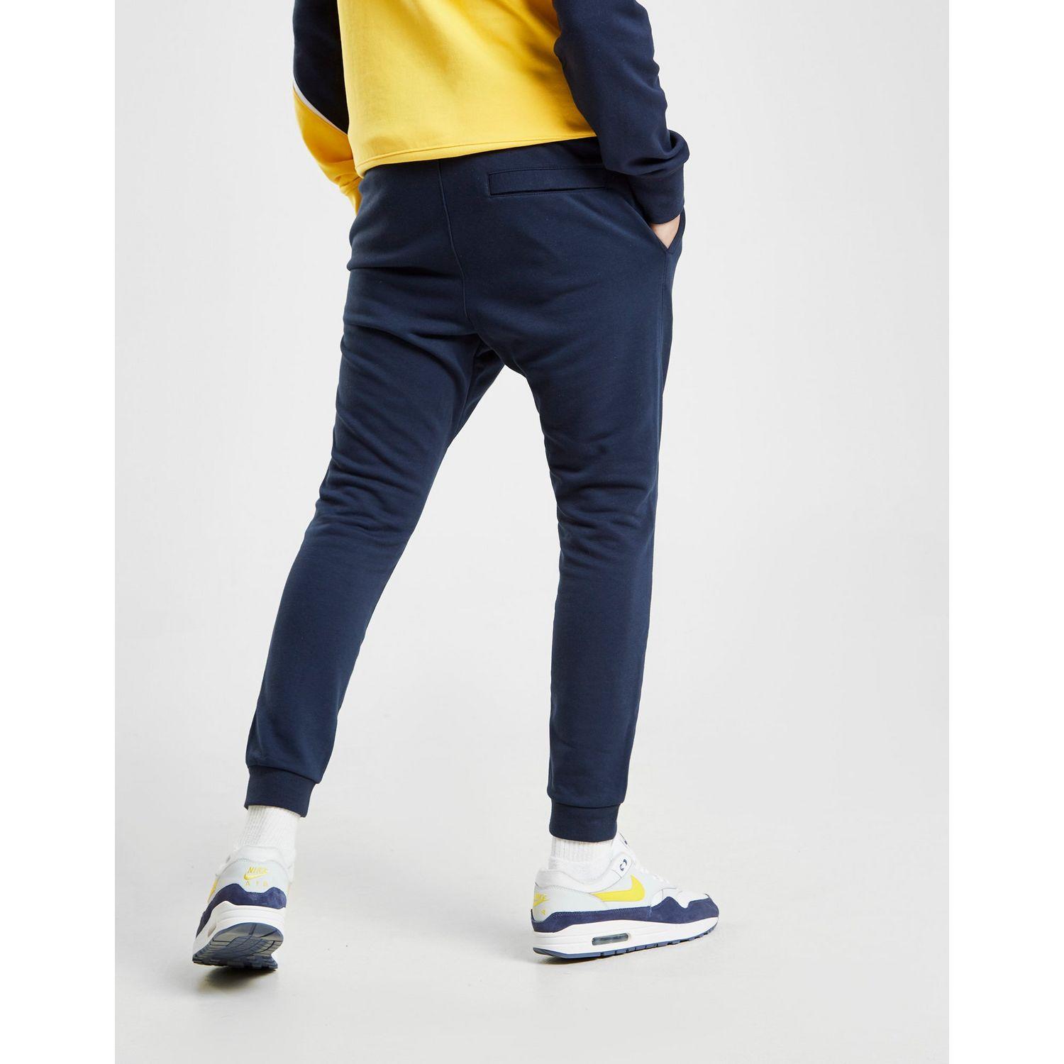 nike foundation french terry track pants