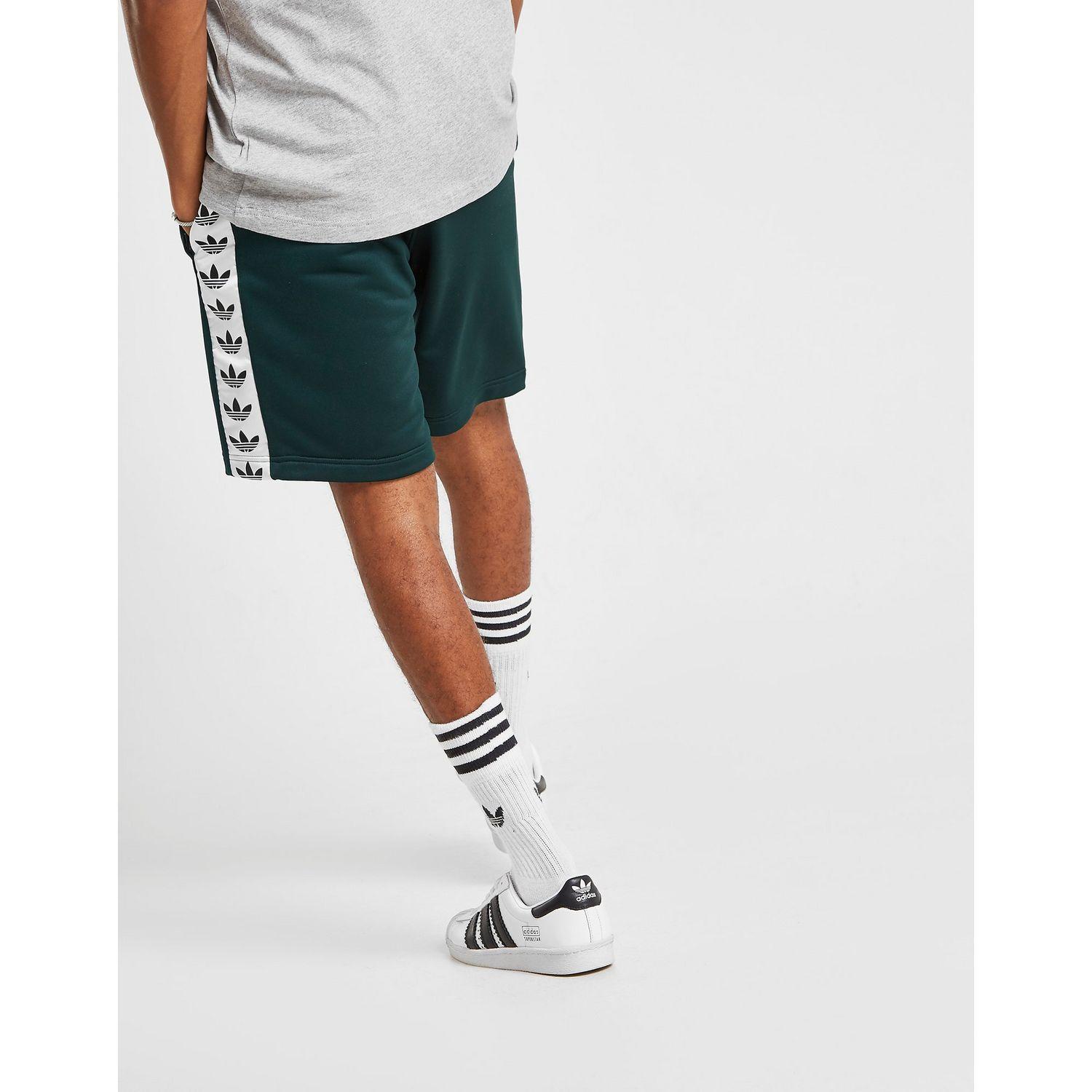 adidas original tape shorts