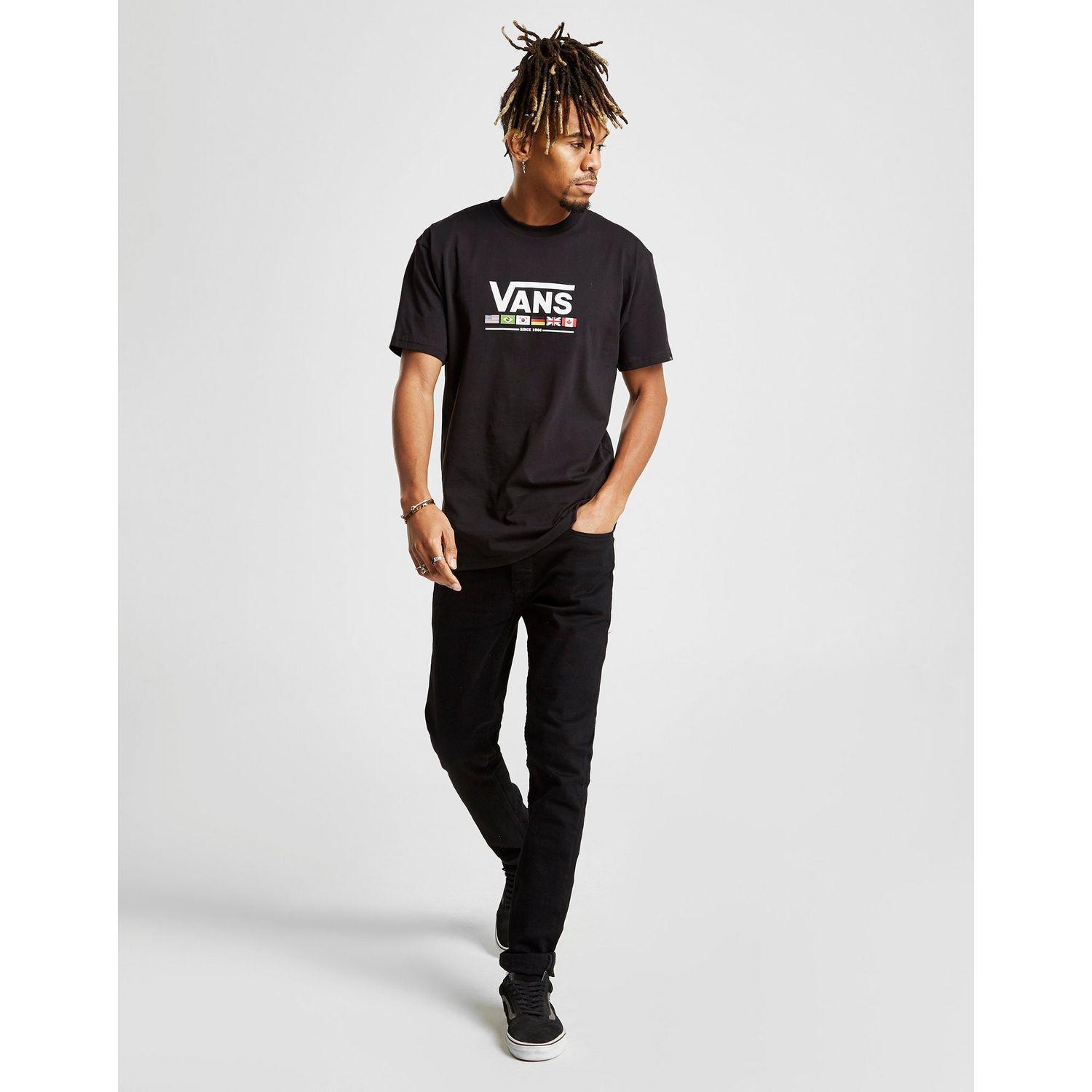 vans flag t shirt