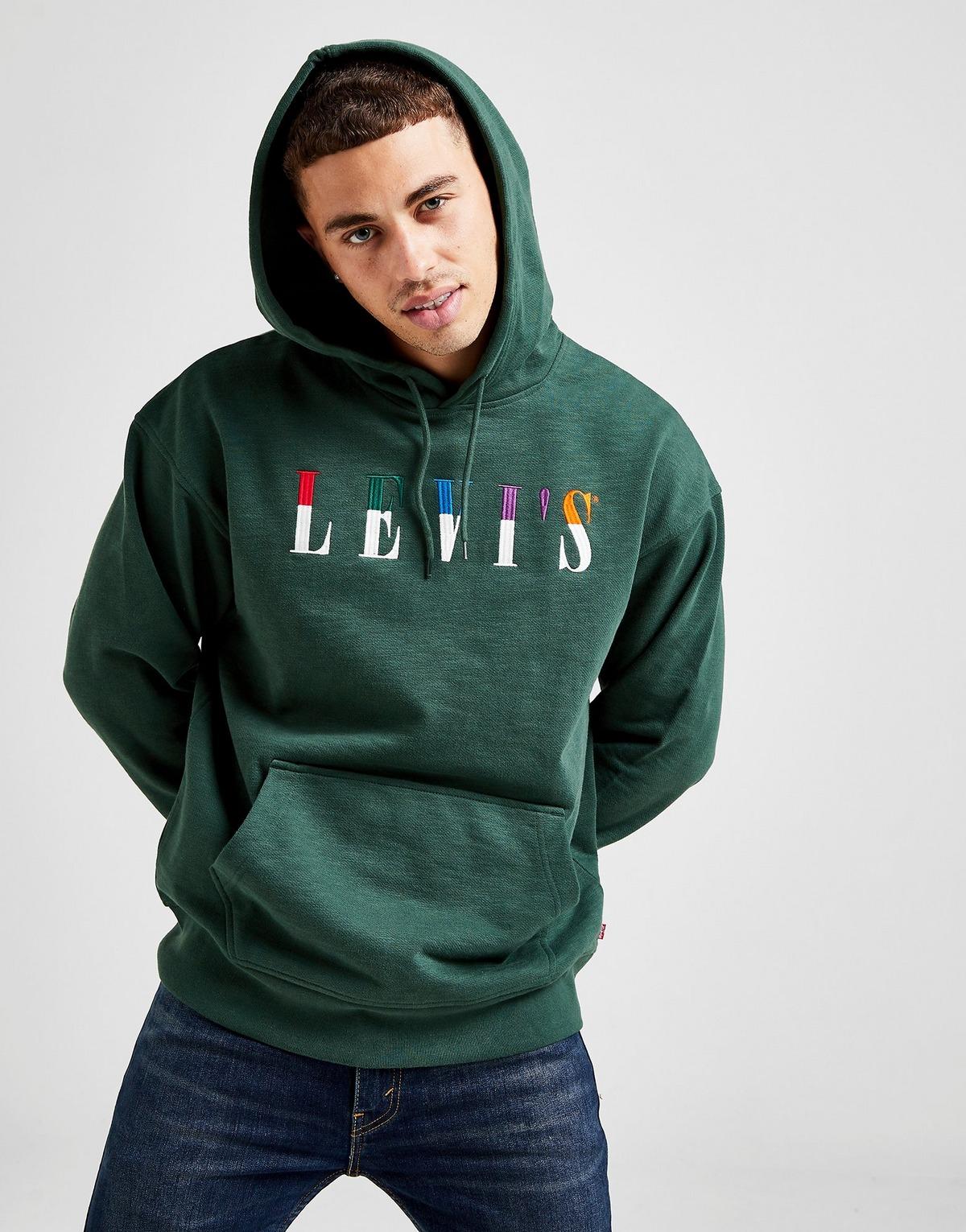 levis serif logo hoodie