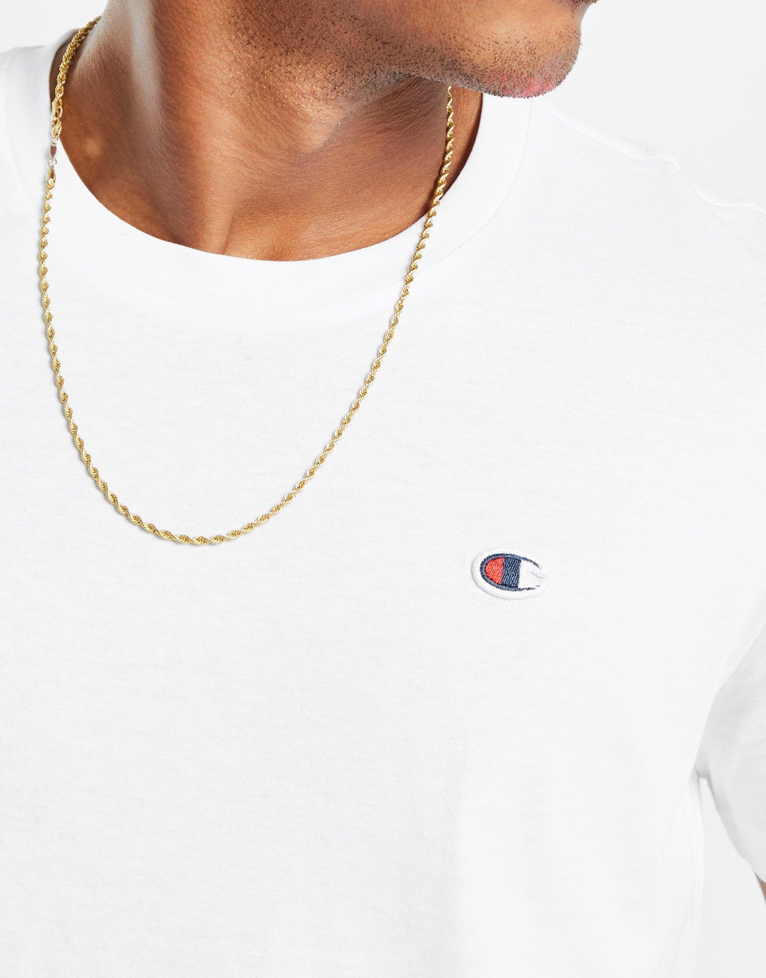 champion badge t shirt