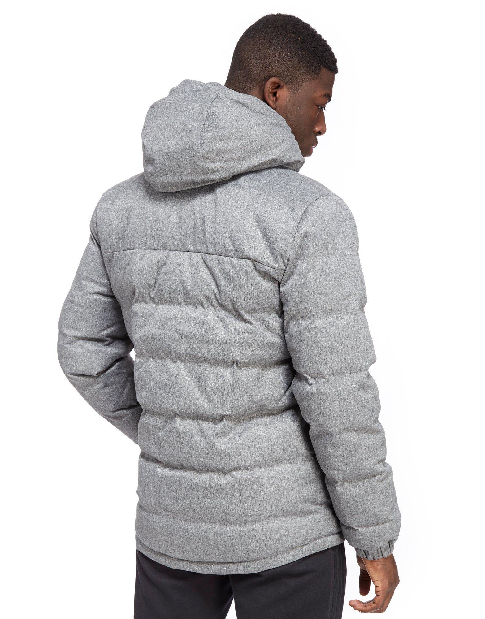 adidas Originals Synthetic Bubble Jacket in Grey Marl (Gray) for Men - Lyst