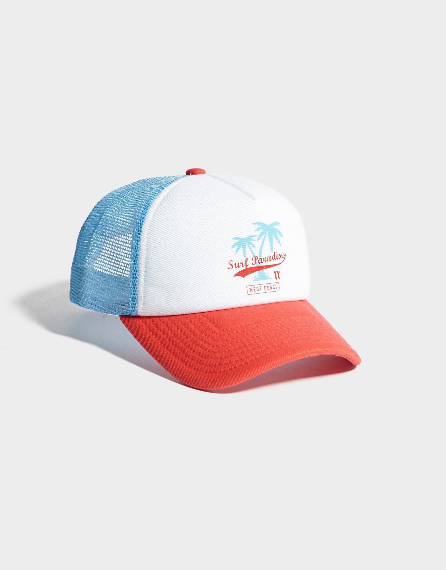 11 degrees cap