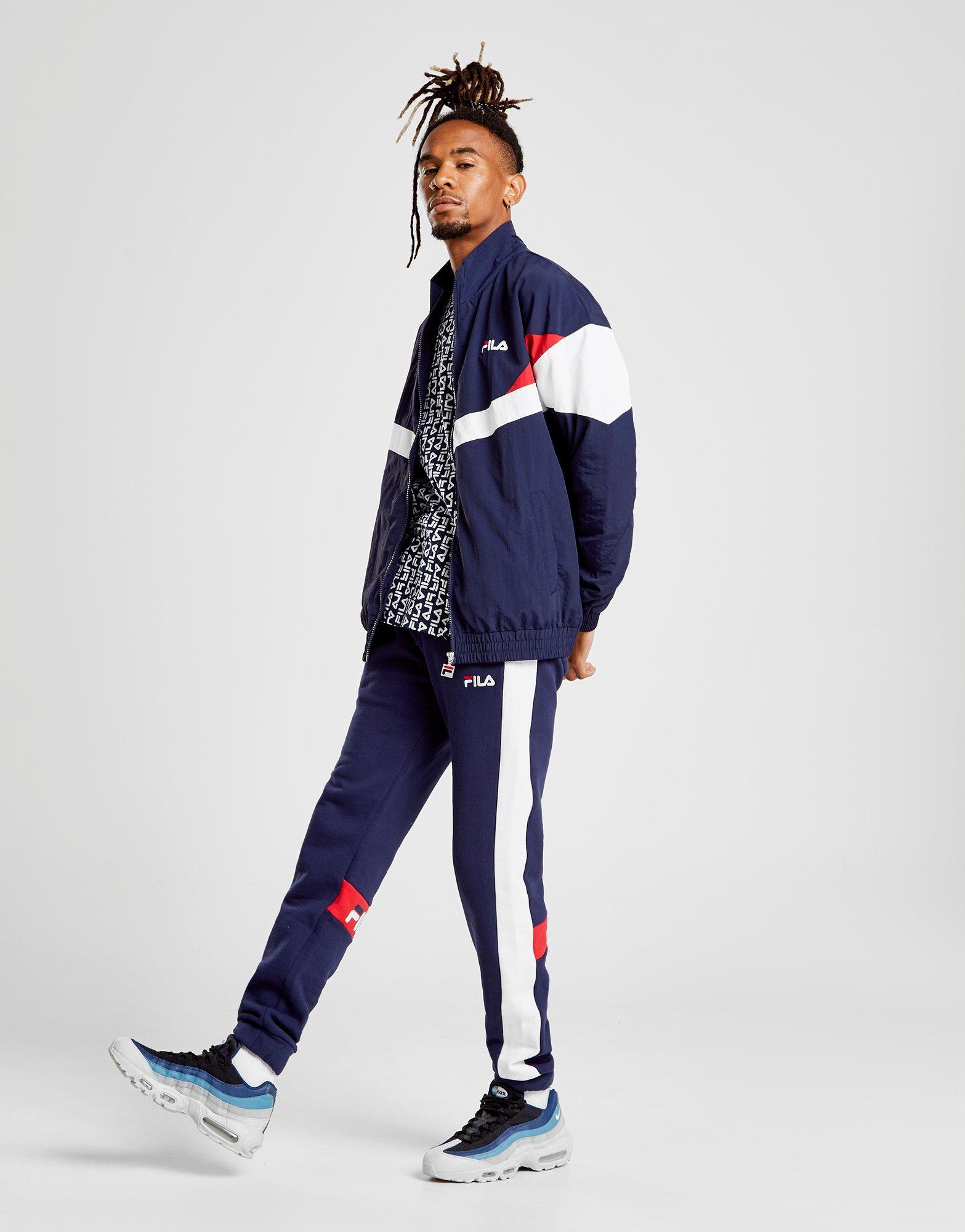 fila griffin woven track top