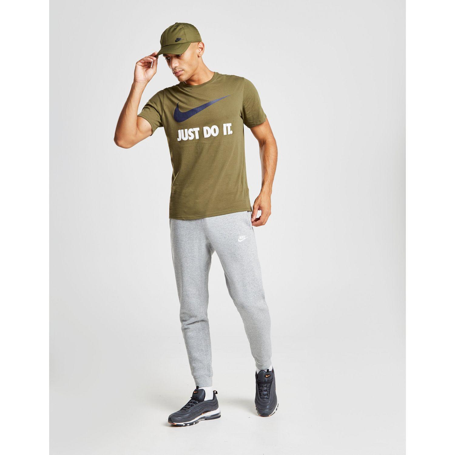 olive green just do it tracksuit