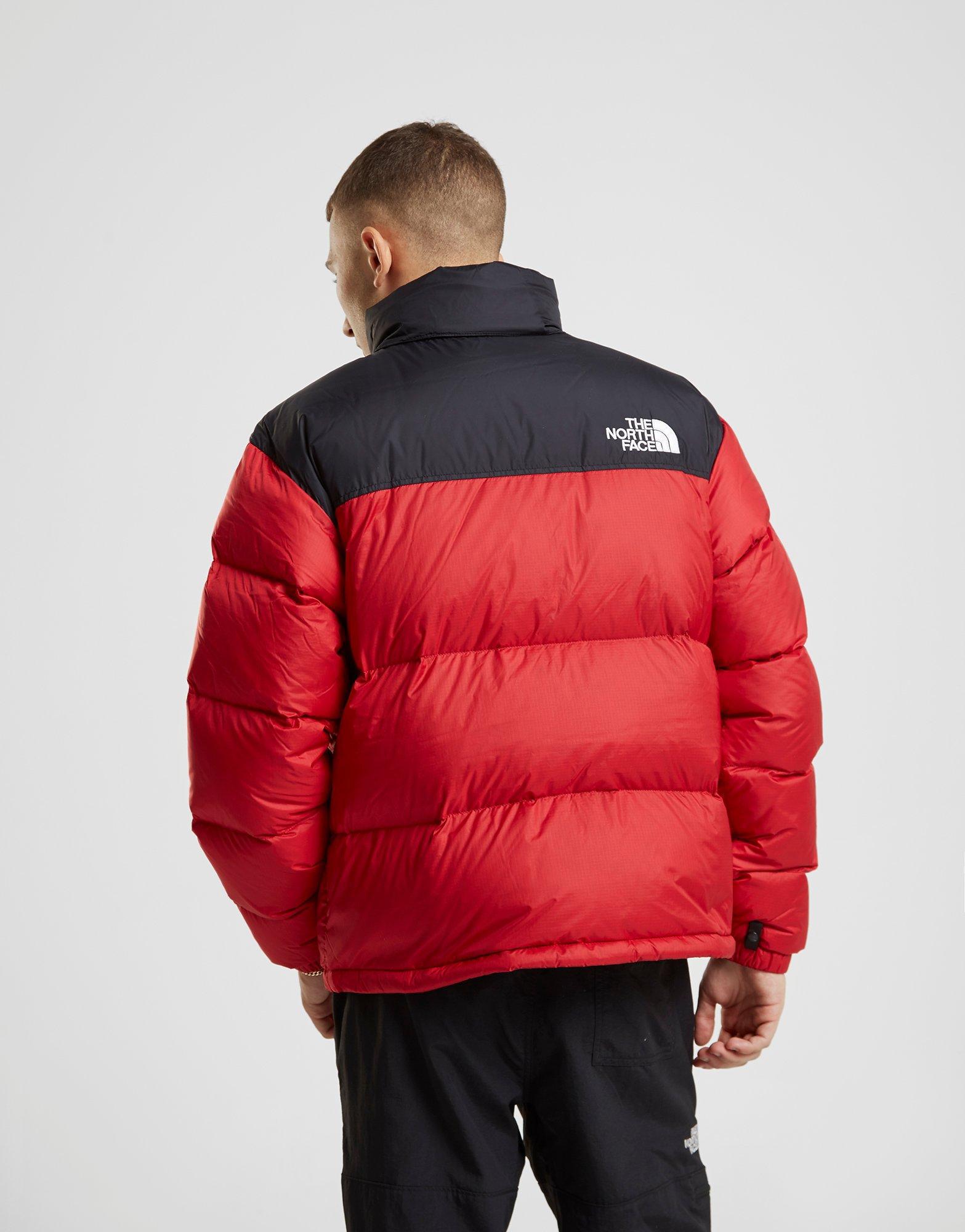 the north face nuptse 1996 jacket red
