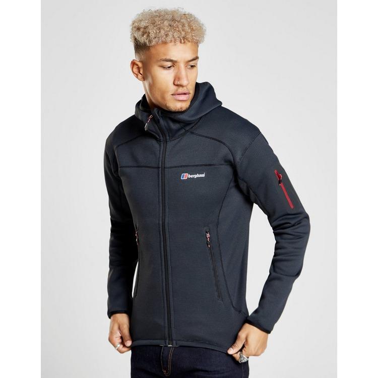 berghaus pravitale full zip hybrid jacket black