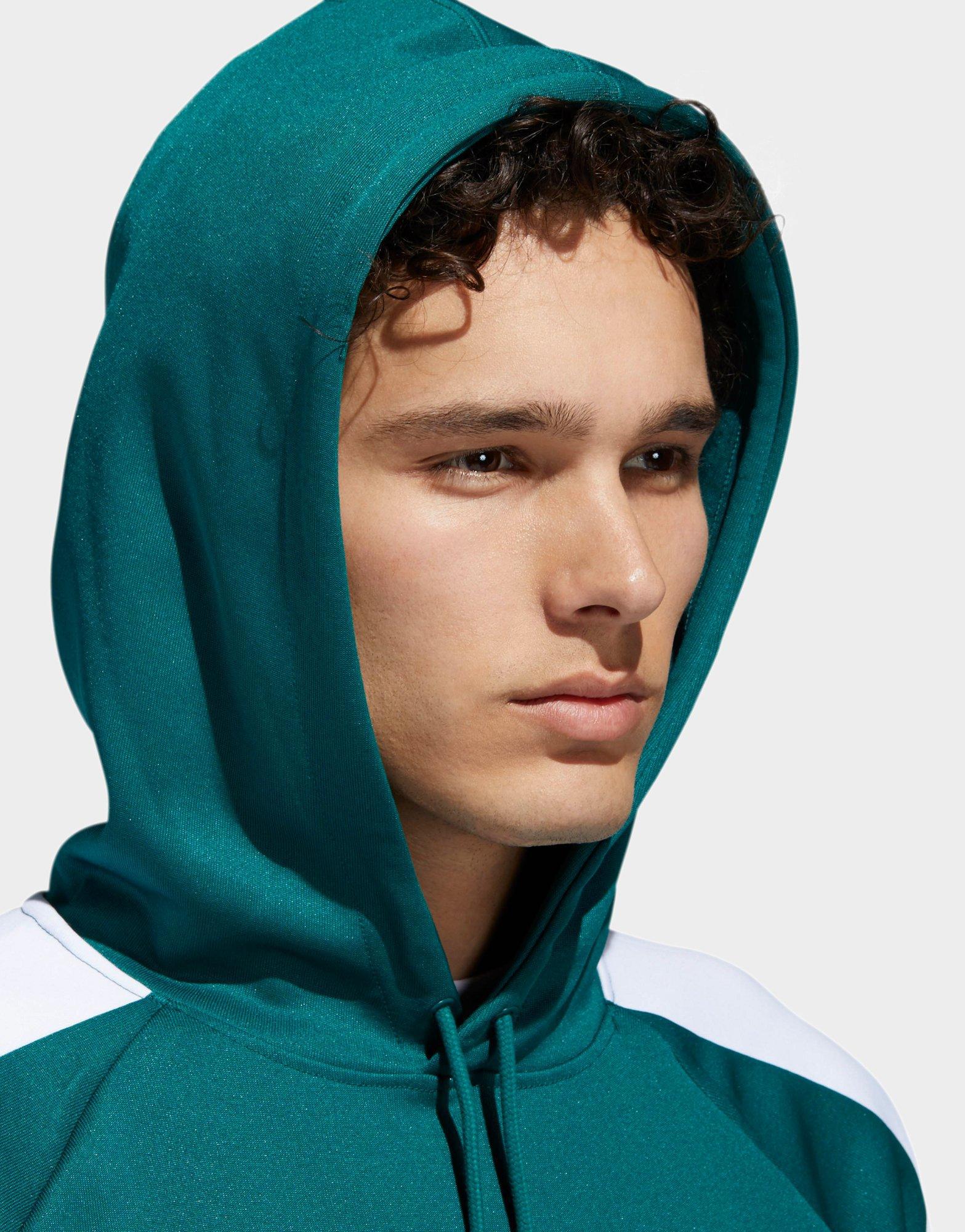 adidas Synthetic Eqt Block Hoodie in 