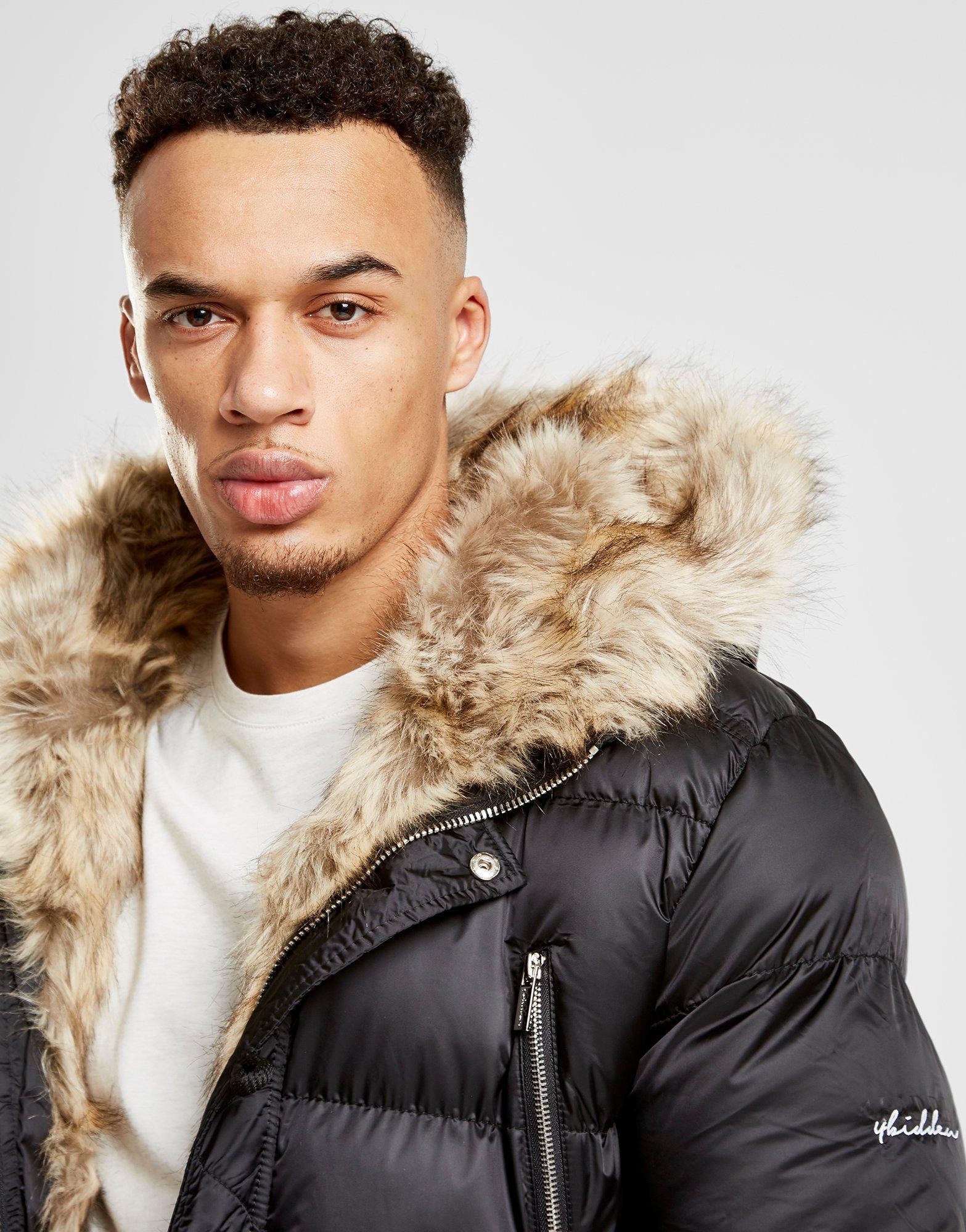 4bidden Blizzard Fur Lined Parka Jacket In Black Online Sale Up To 52 Off