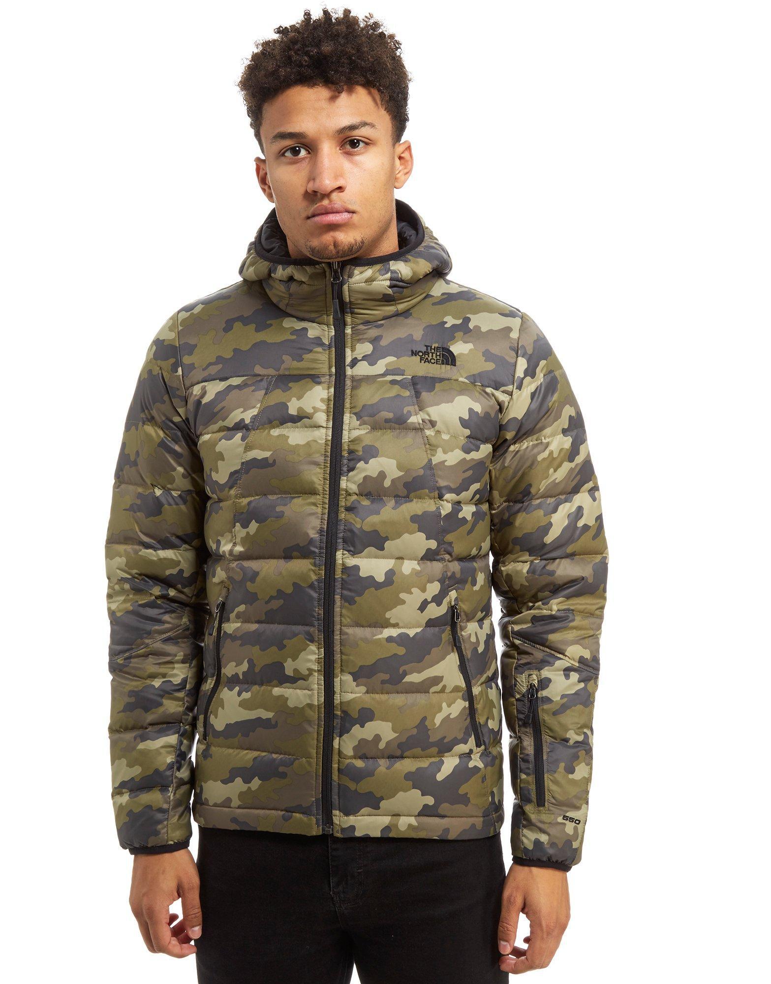 north face shark down padded jacket