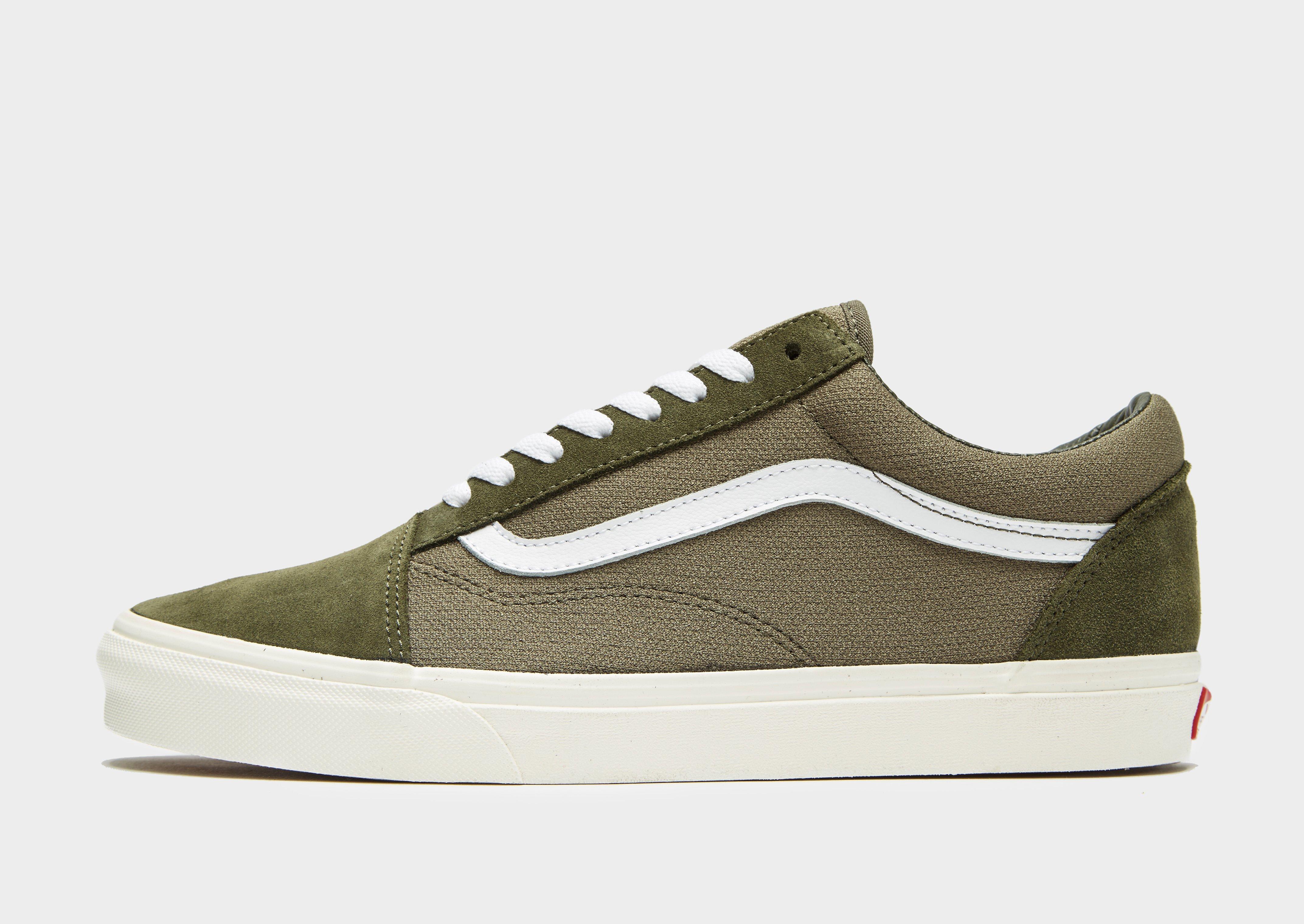 khaki green vans