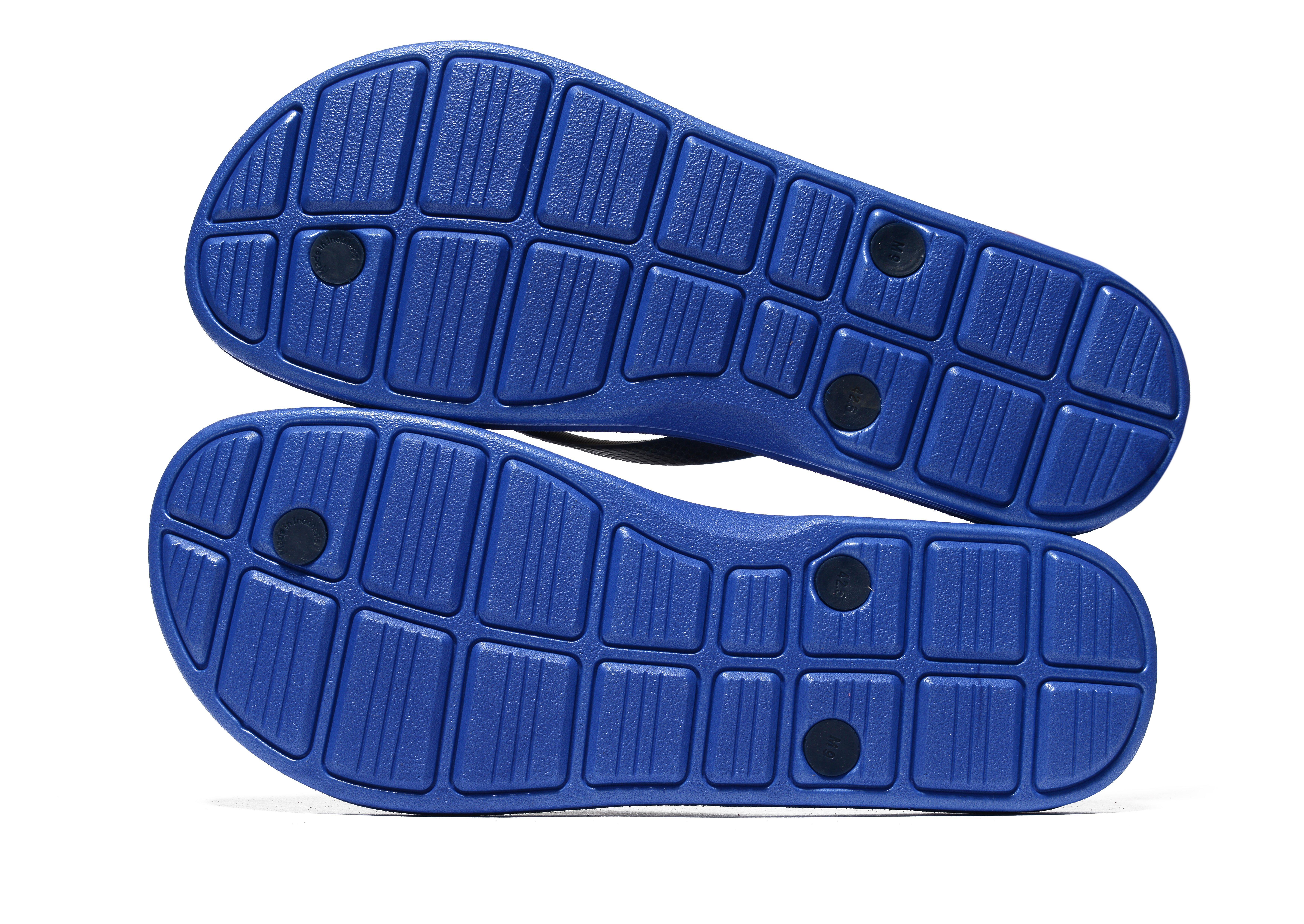 navy blue nike flip flops