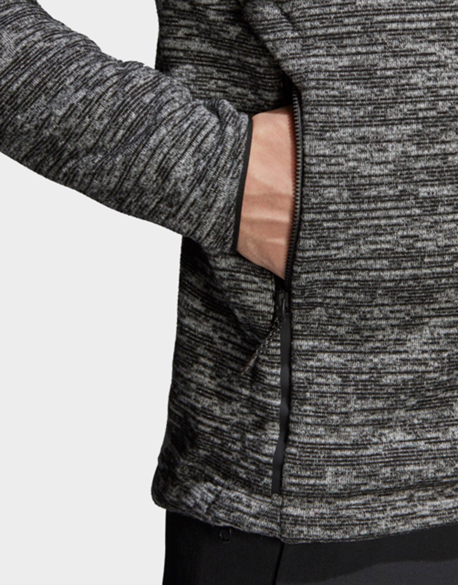 adidas knit fleece jacket adidas knit fleece jacket